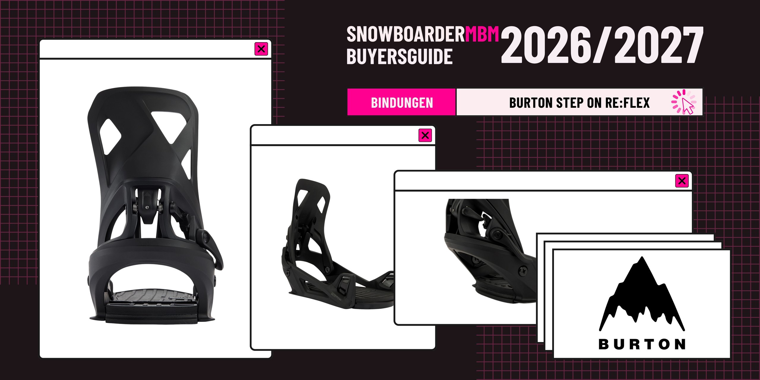 Burton Step On Re:Flex Snowboard-Bindung 2026/2027