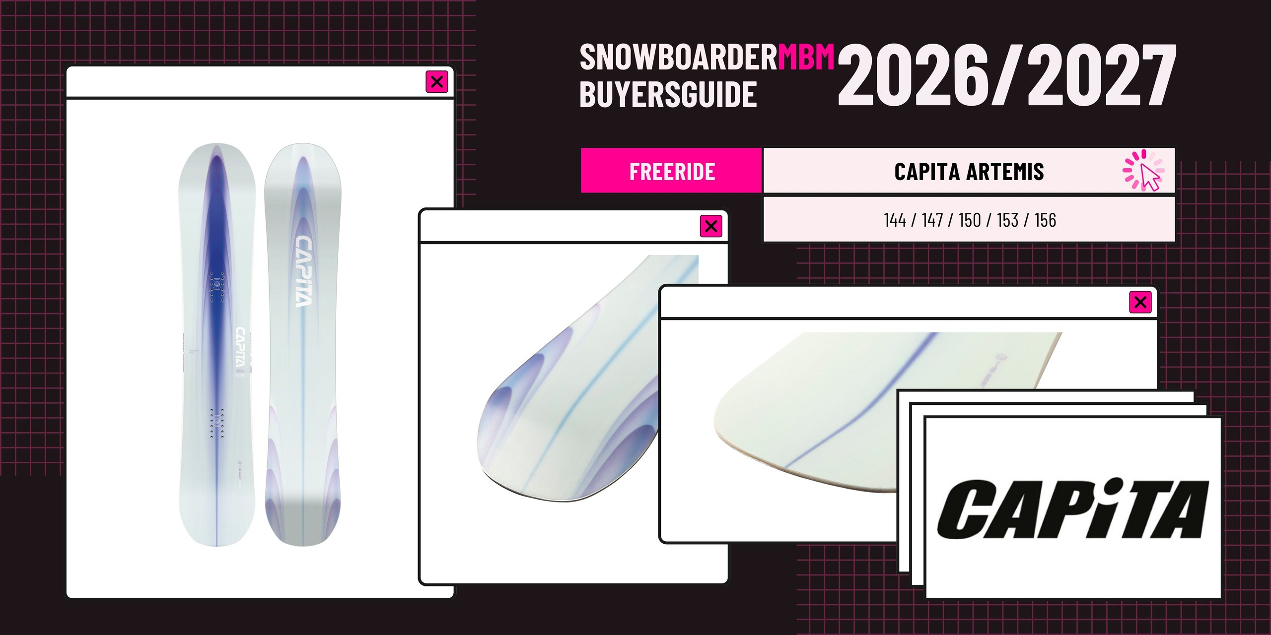CAPiTA Artemis Snowboard 2026/2027