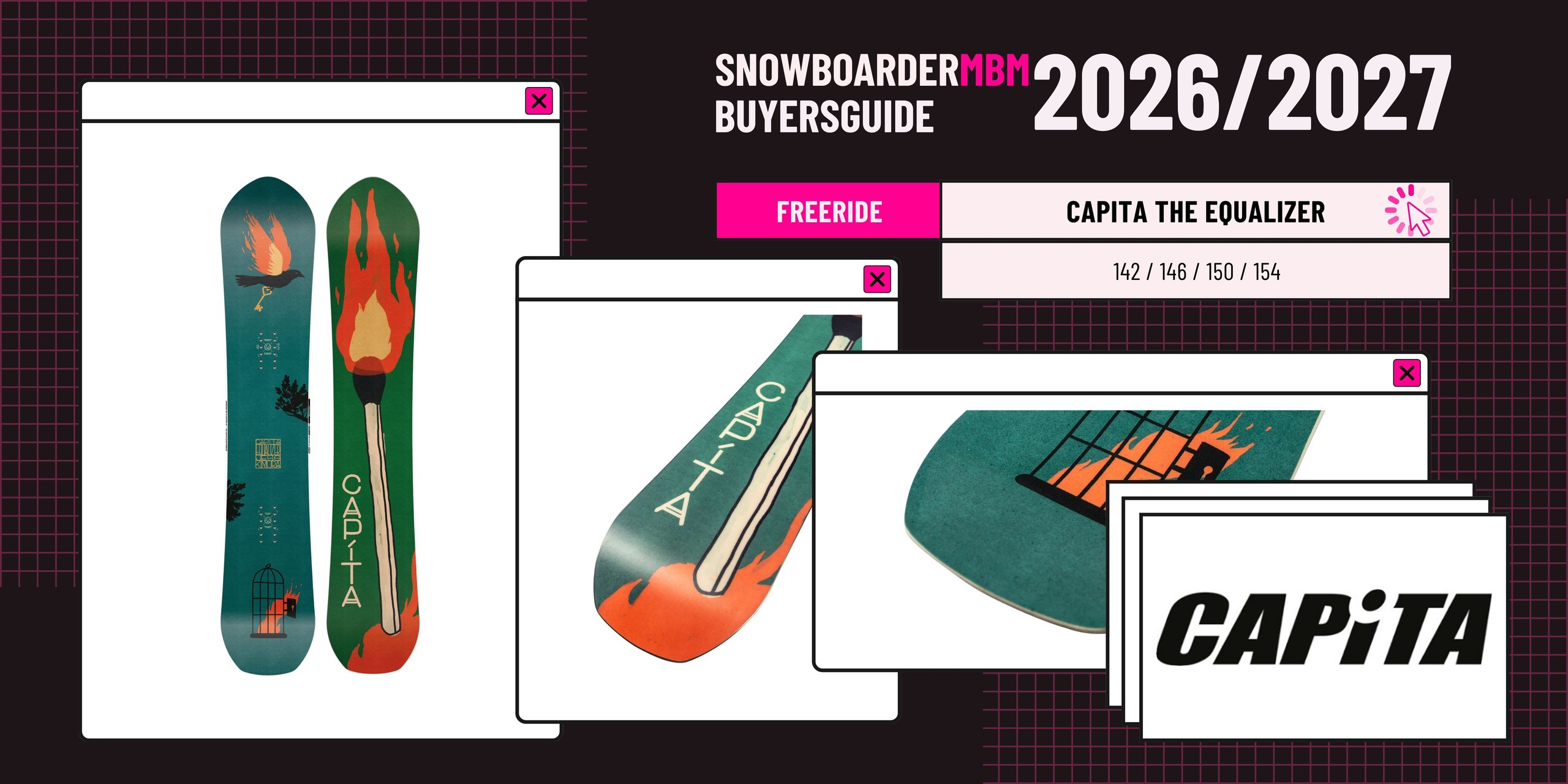 CAPiTA The Equalizer Snowboard 2026/2027