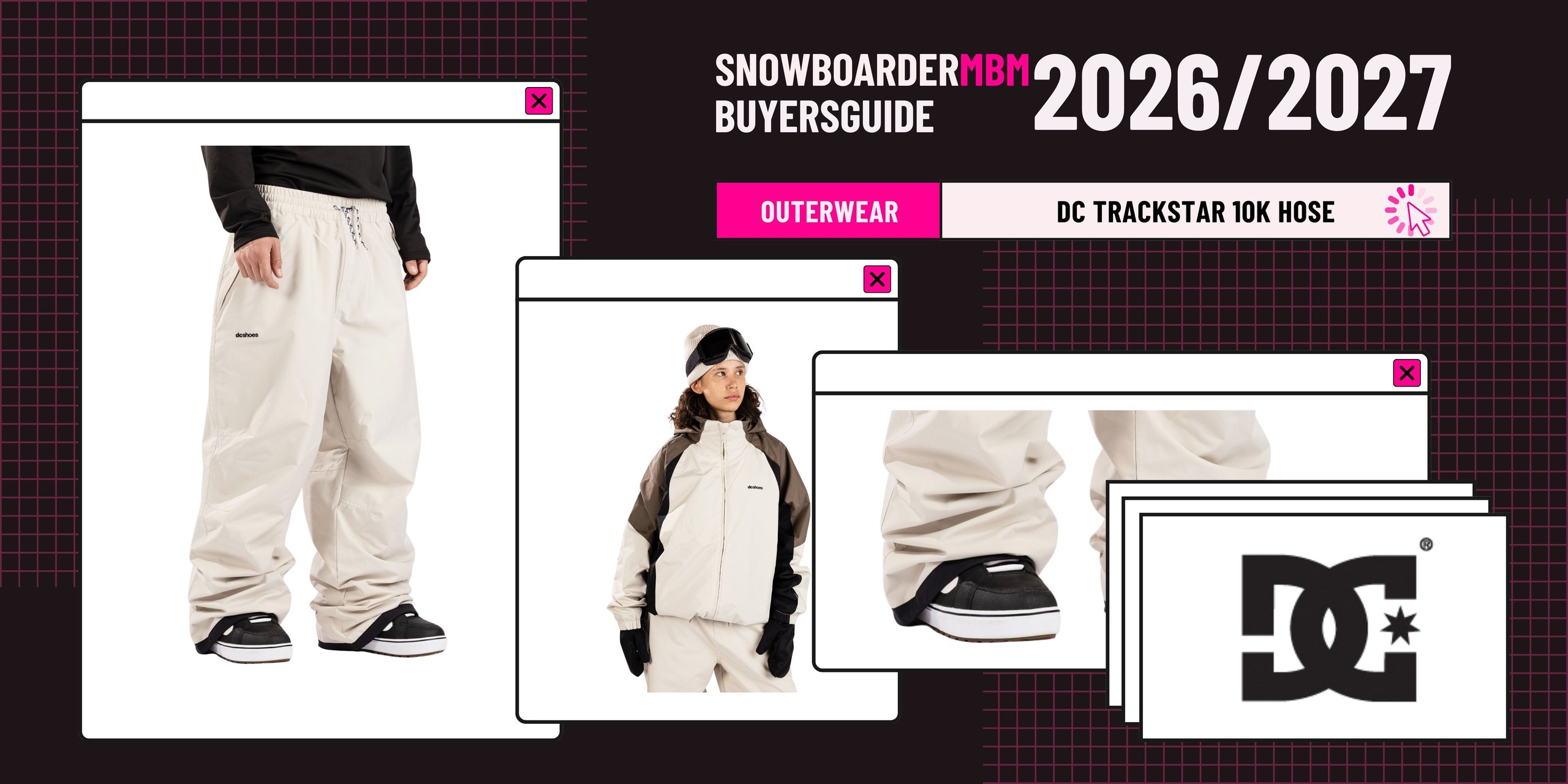 DC Trackstar 10K Hose Snowboard Outerwear 2026/2027