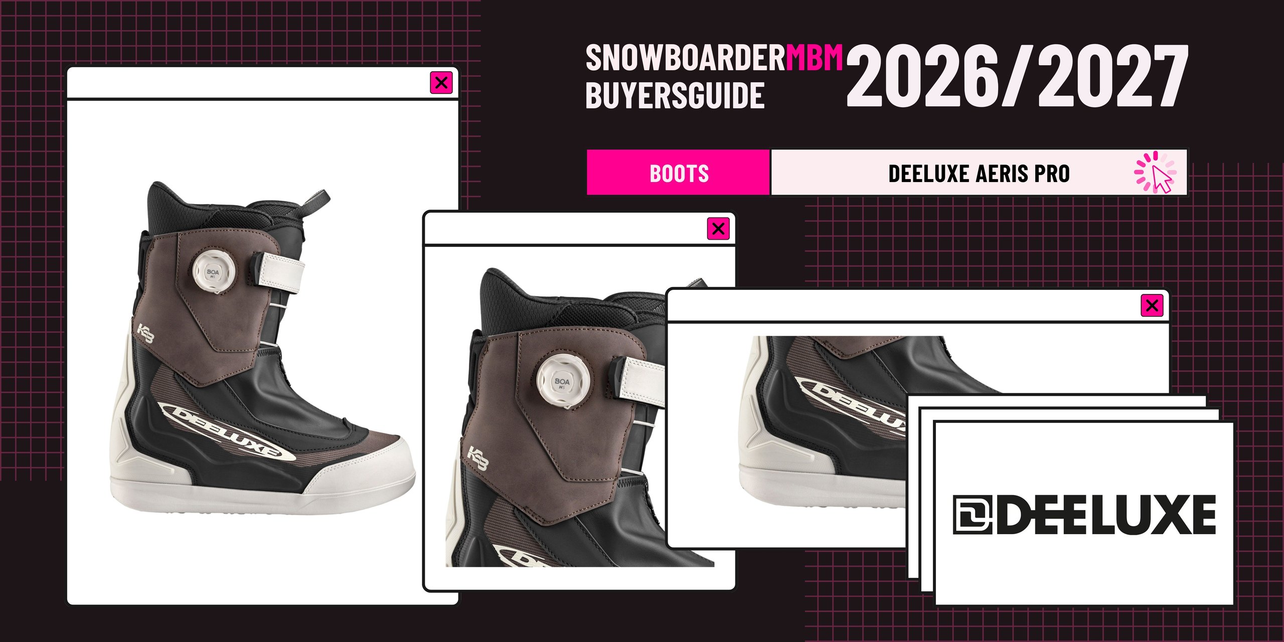 Deeluxe Aeris Pro Snowboard Boots 2026/2027