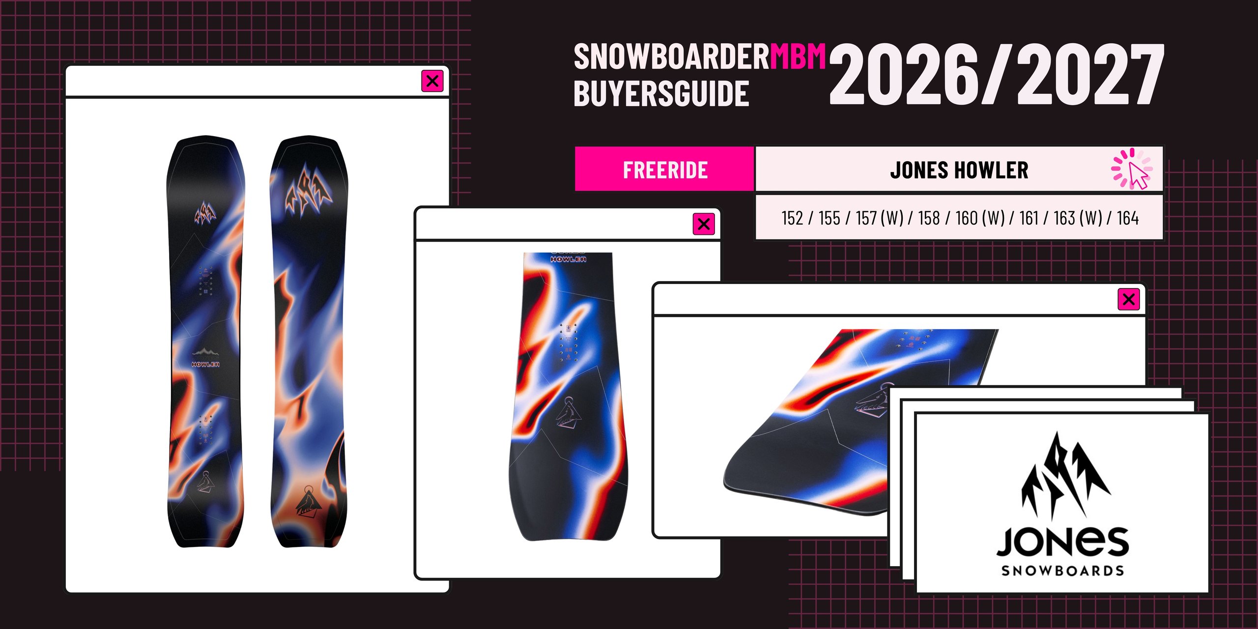 Jones Howler Snowboard 2026/2027