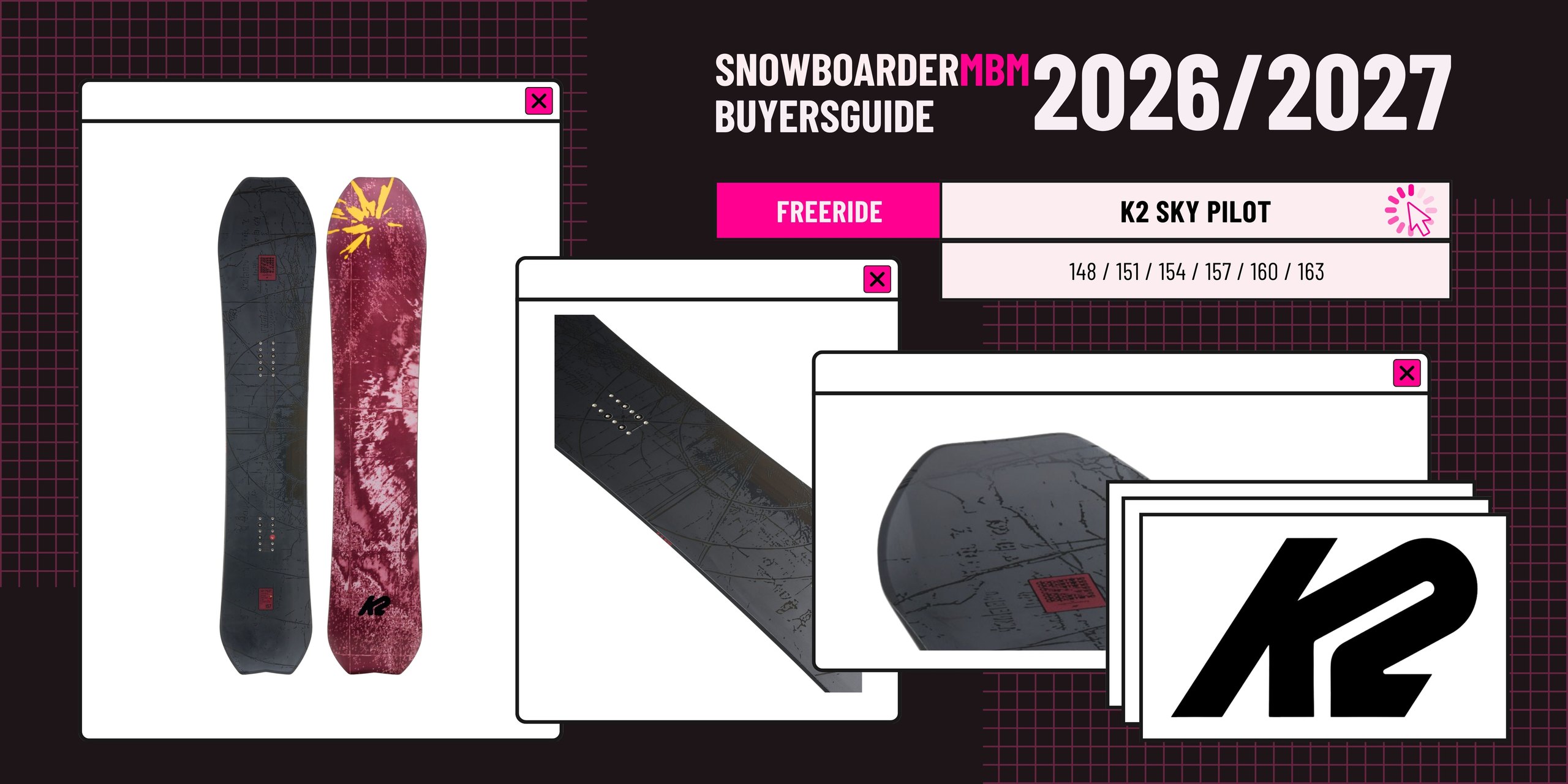 K2 Sky Pilot Snowboard 2026/2027