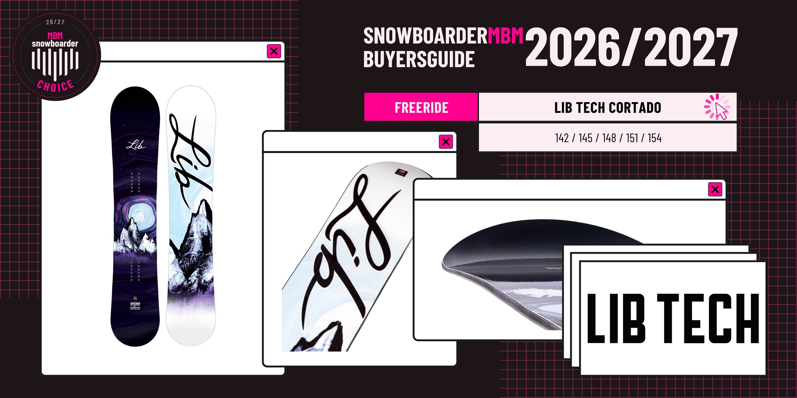 Lib Tech Cortado Snowboard 2026/2027