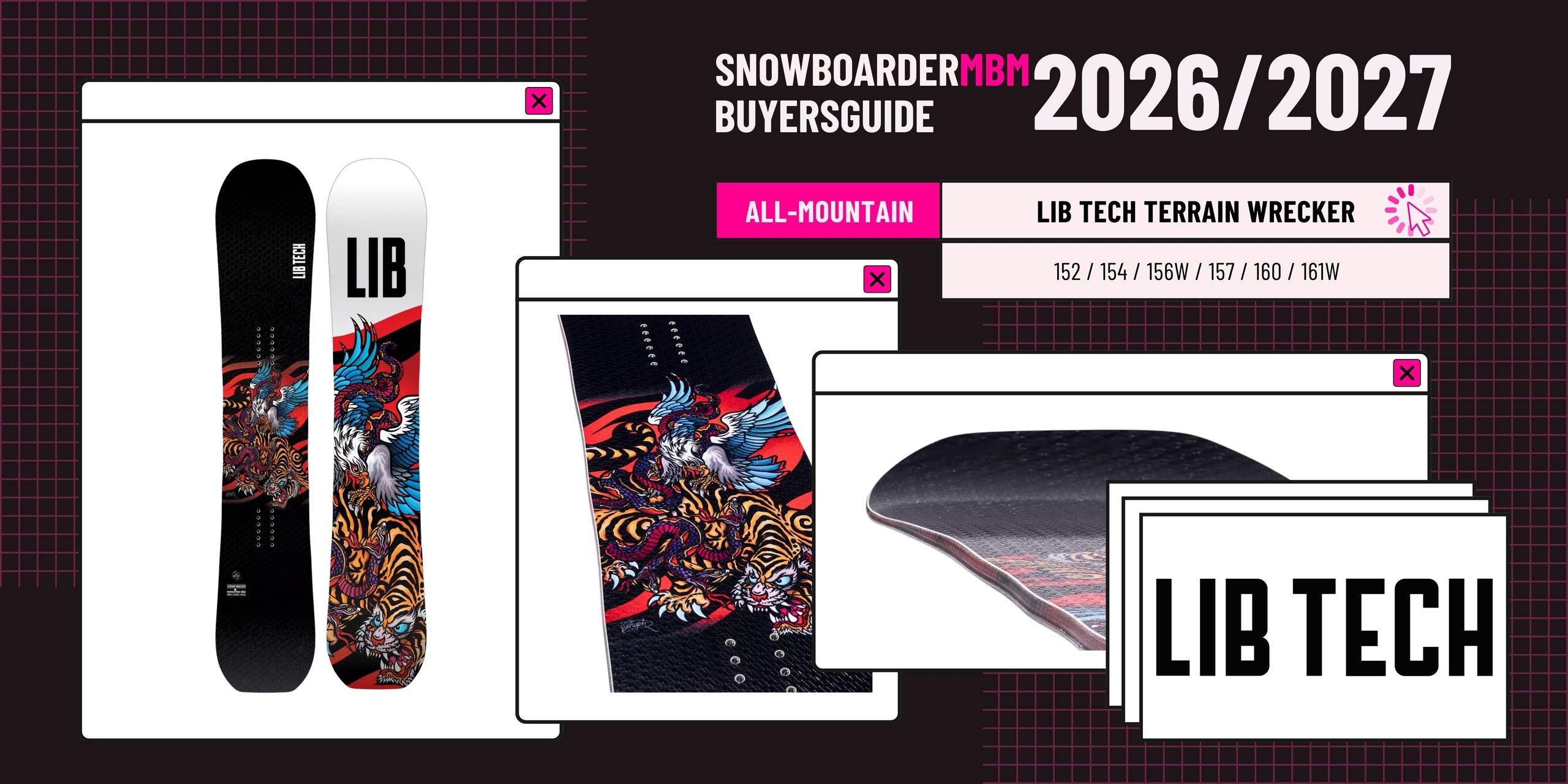 Lib Tech Terrain Wrecker Snowboard 2026/2027