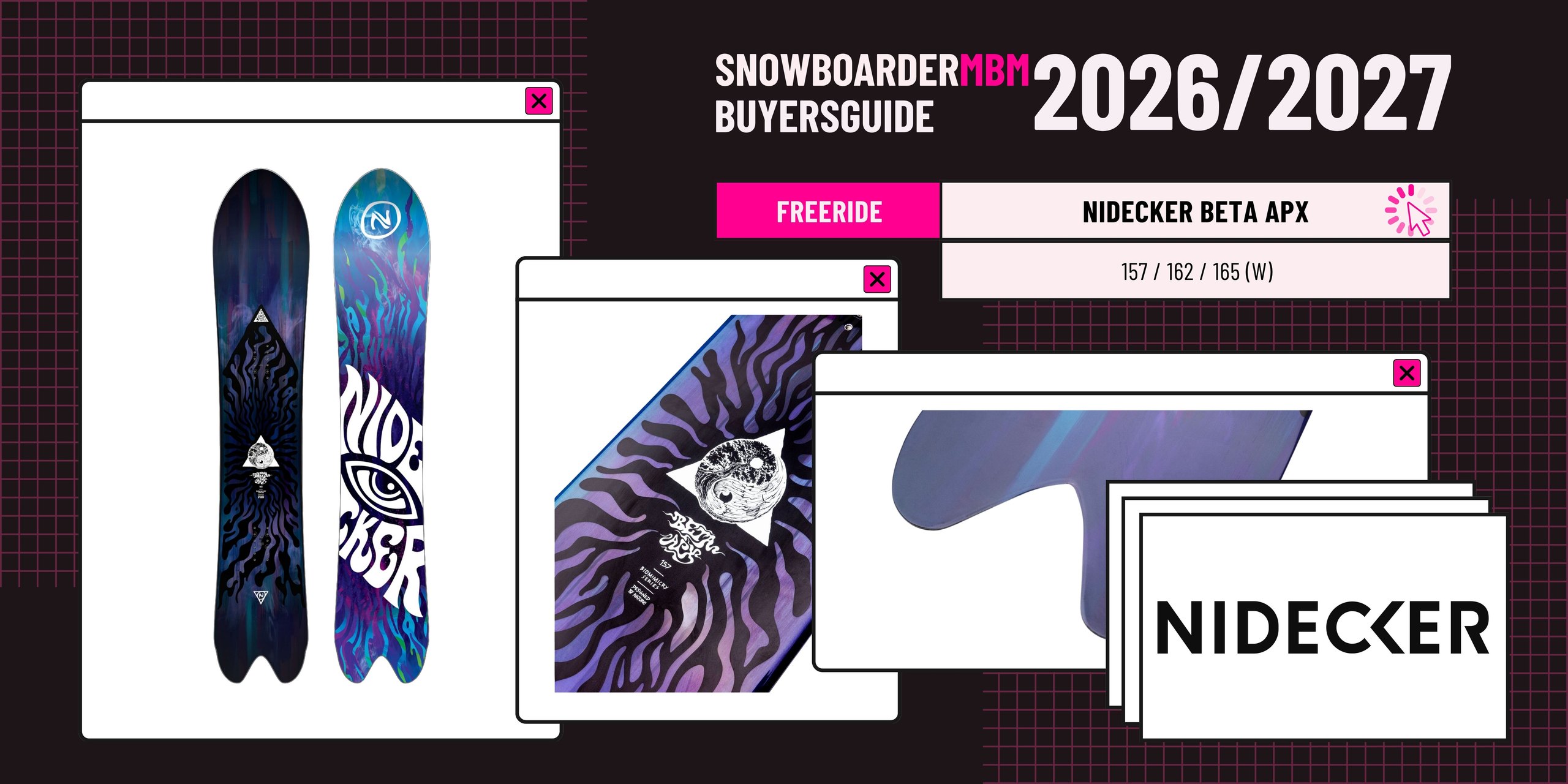 Nidecker Beta APX Snowboard 2026/2027