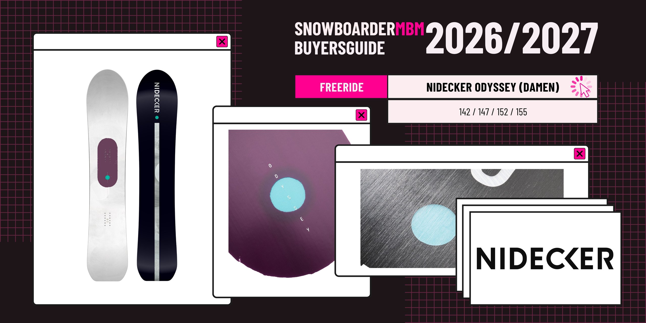 Nidecker Odyssey Snowboard 2026/2027