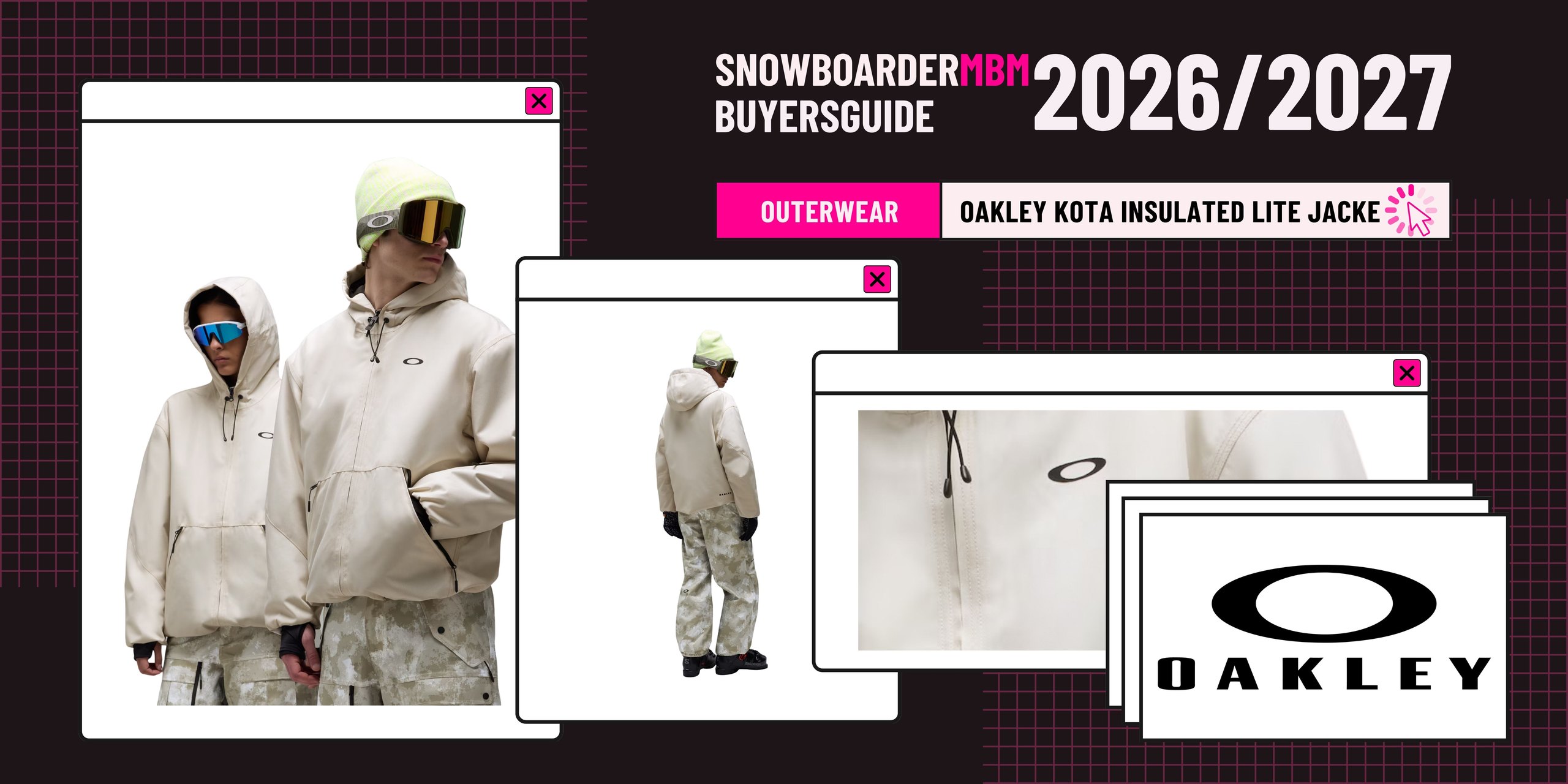 Oakley Kota Insulated Lite Jacke Snowboard Outerwear 2026/2027