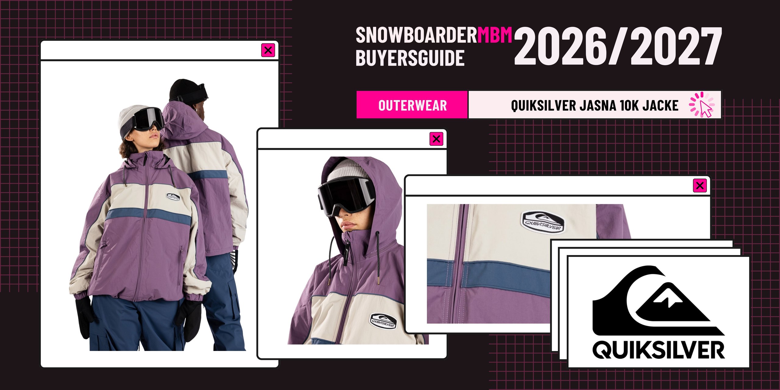 Quiksilver Jasna 10K Jacke Snowboard Outerwear 2026/2027
