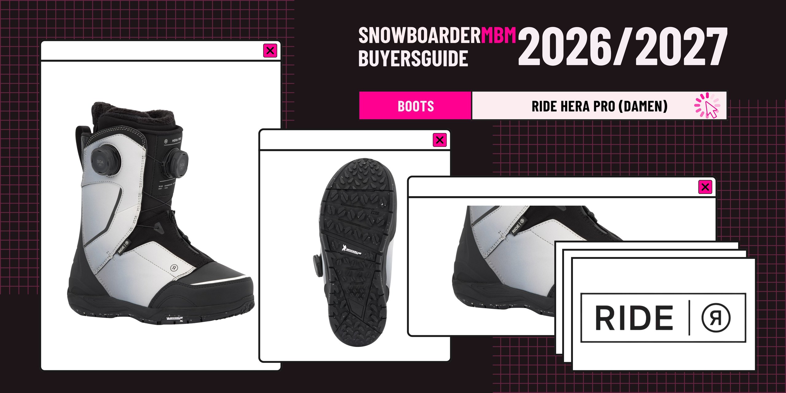 Ride Hera Pro Snowboard Boots 2026/2027