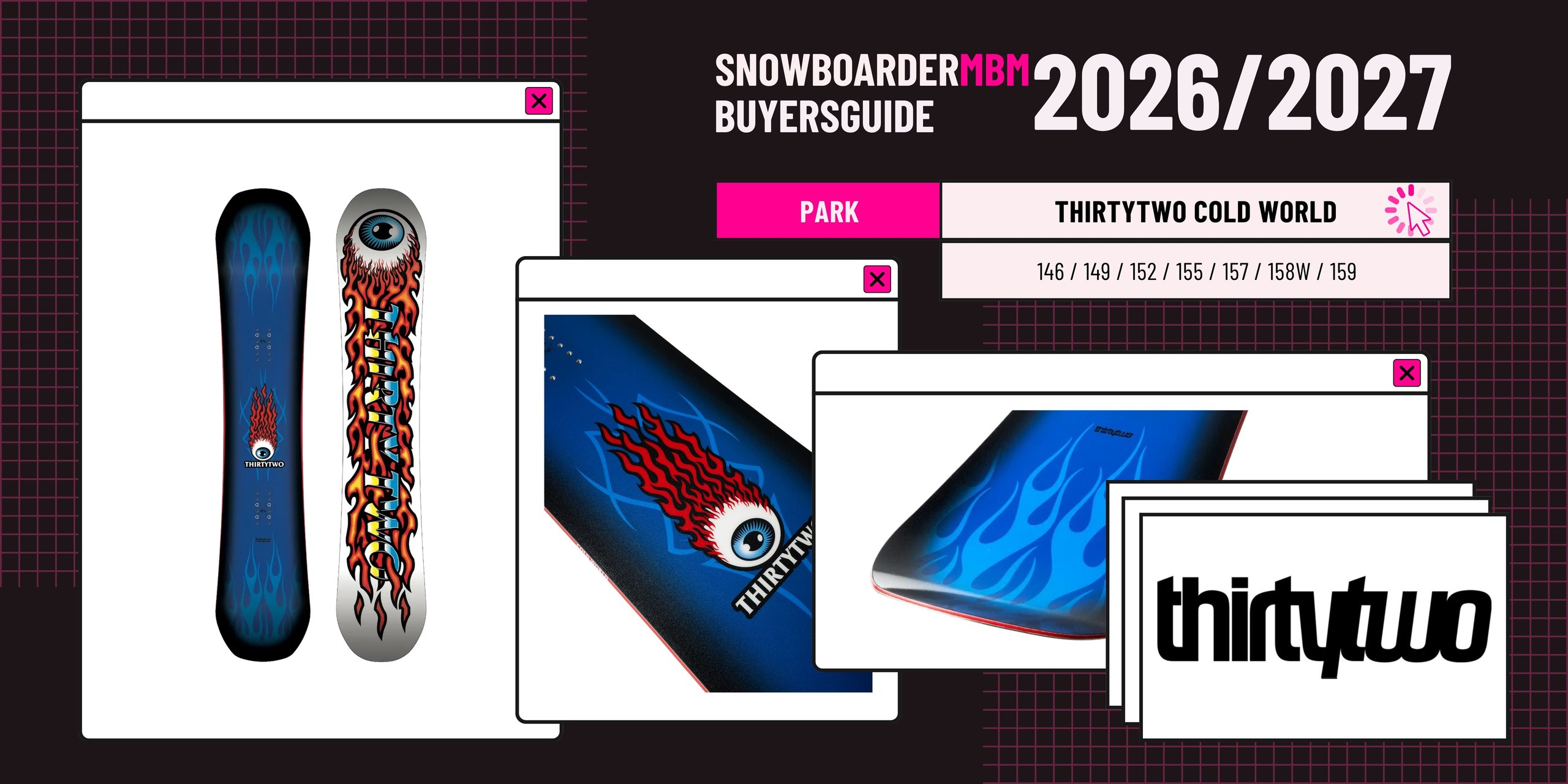 thirtytwo Cold World Snowboard 2026/2027