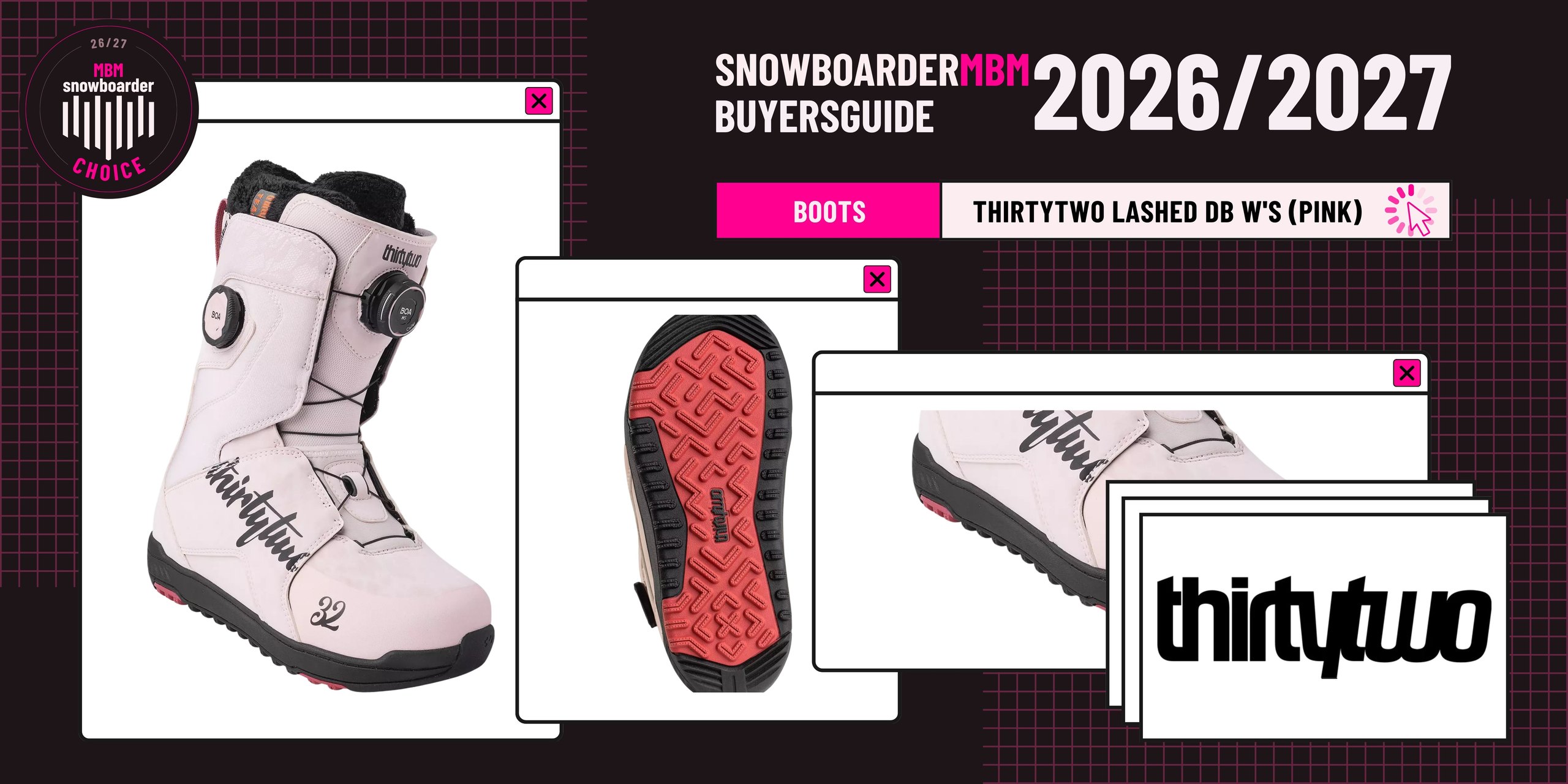 thirtytwo Lashed DB W