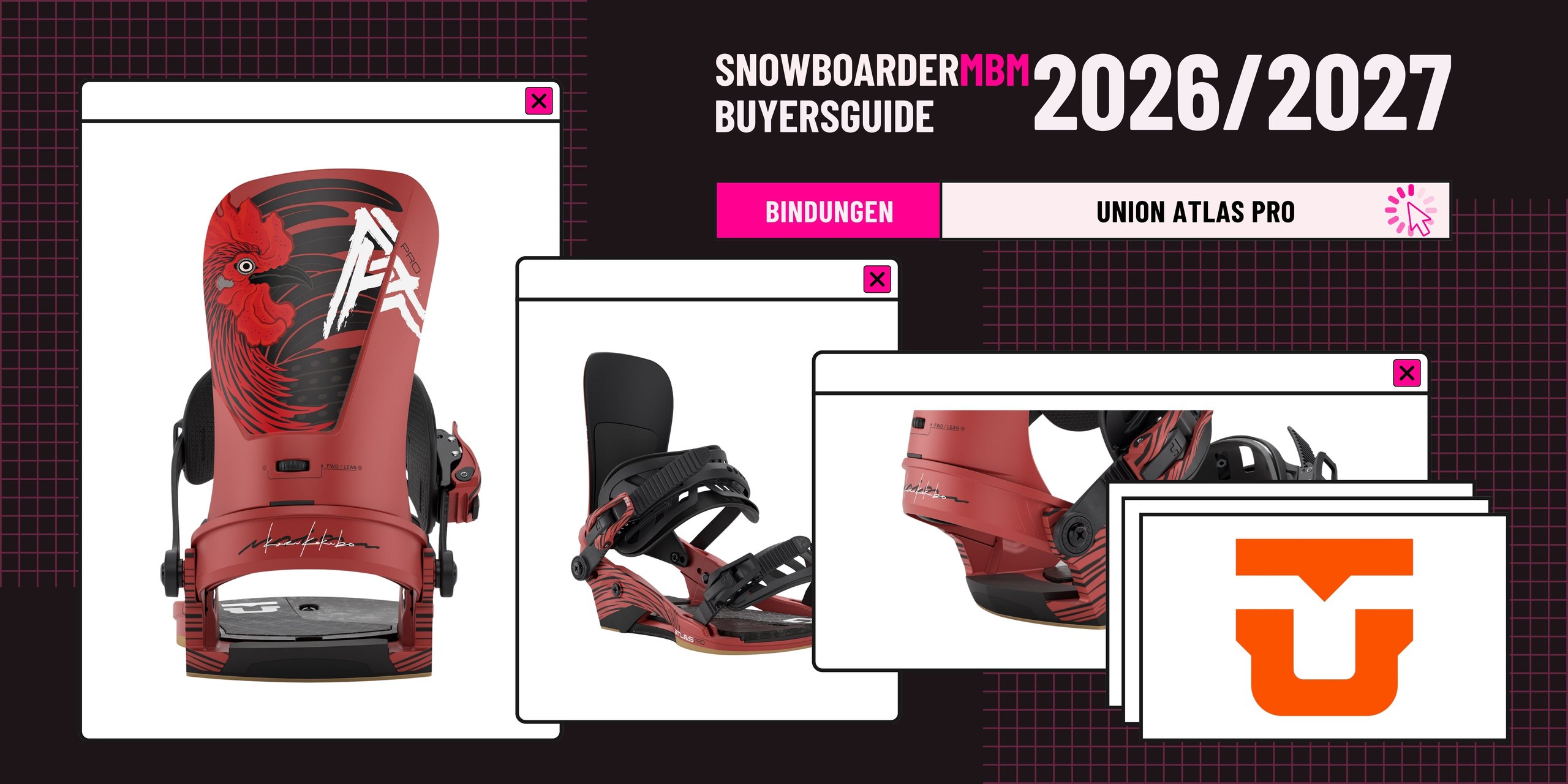 Union Atlas Pro Snowboard-Bindung 2026/2027