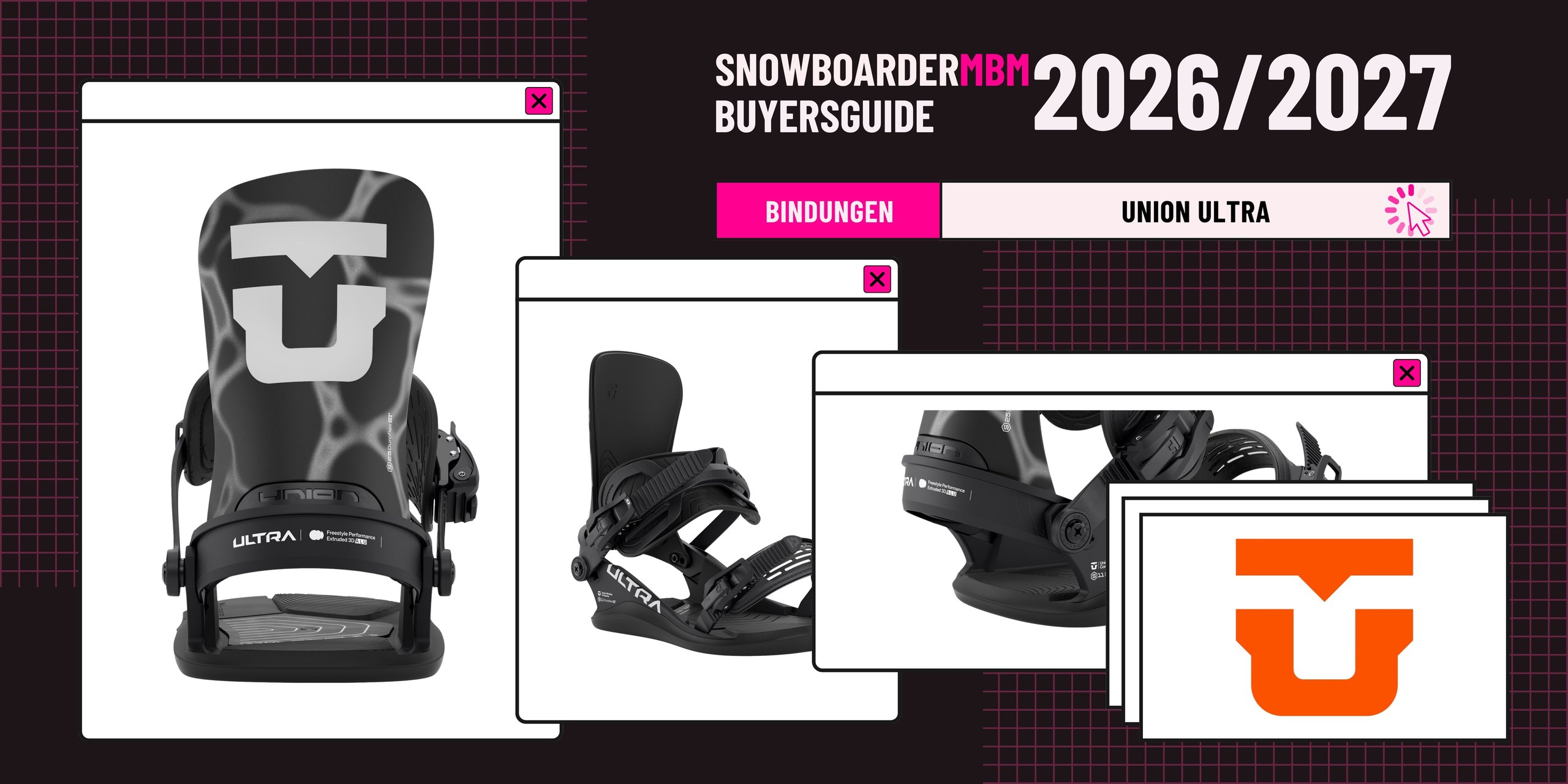 Union Ultra Snowboard-Bindung 2026/2027