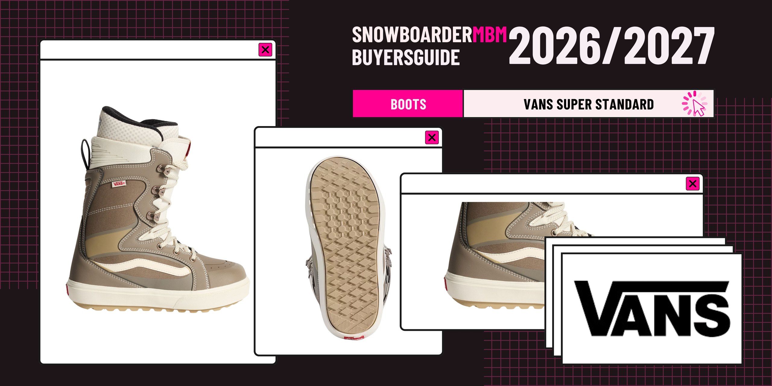 Vans Super Standard Snowboard Boots 2026/2027