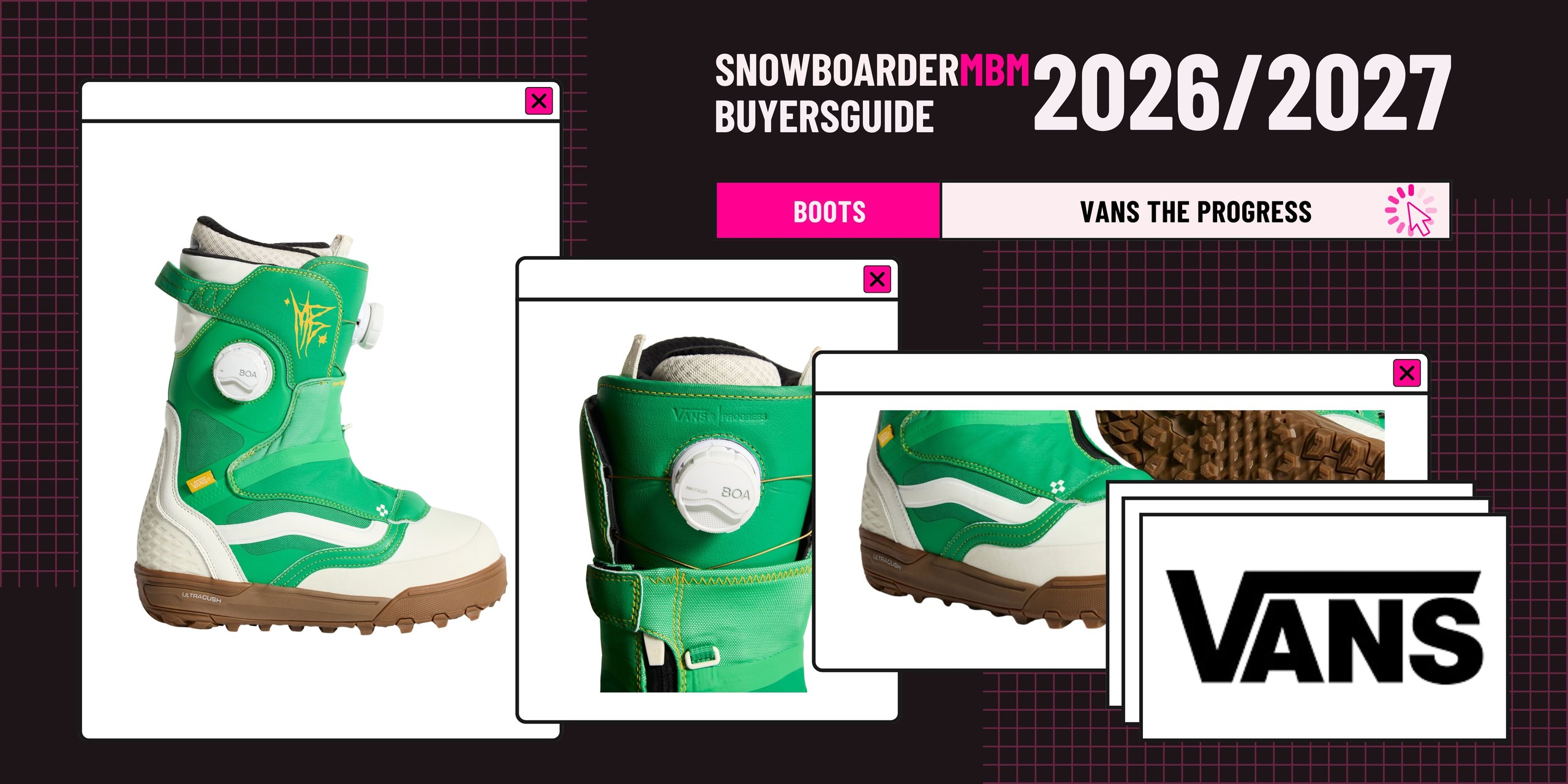 Vans The Progress Snowboard Boots 2026/2027