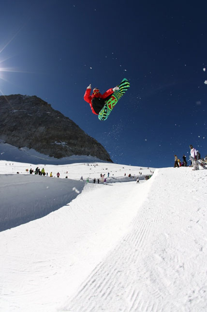 Marco Feichtner will diesen Winter hoch hinaus. Foto: Christian Eberl