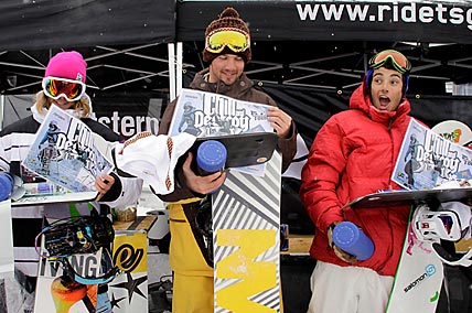 rider (v.l.): 1st Petter Kristiansen, 2nd Friedl May, 3rd Jean Jaques Roux