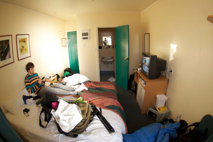 Seili erholt sich vom Jetlag.