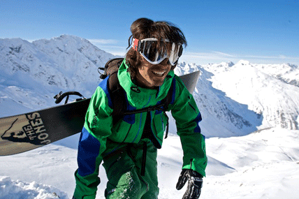 Jeremy auf dem Weg nach oben