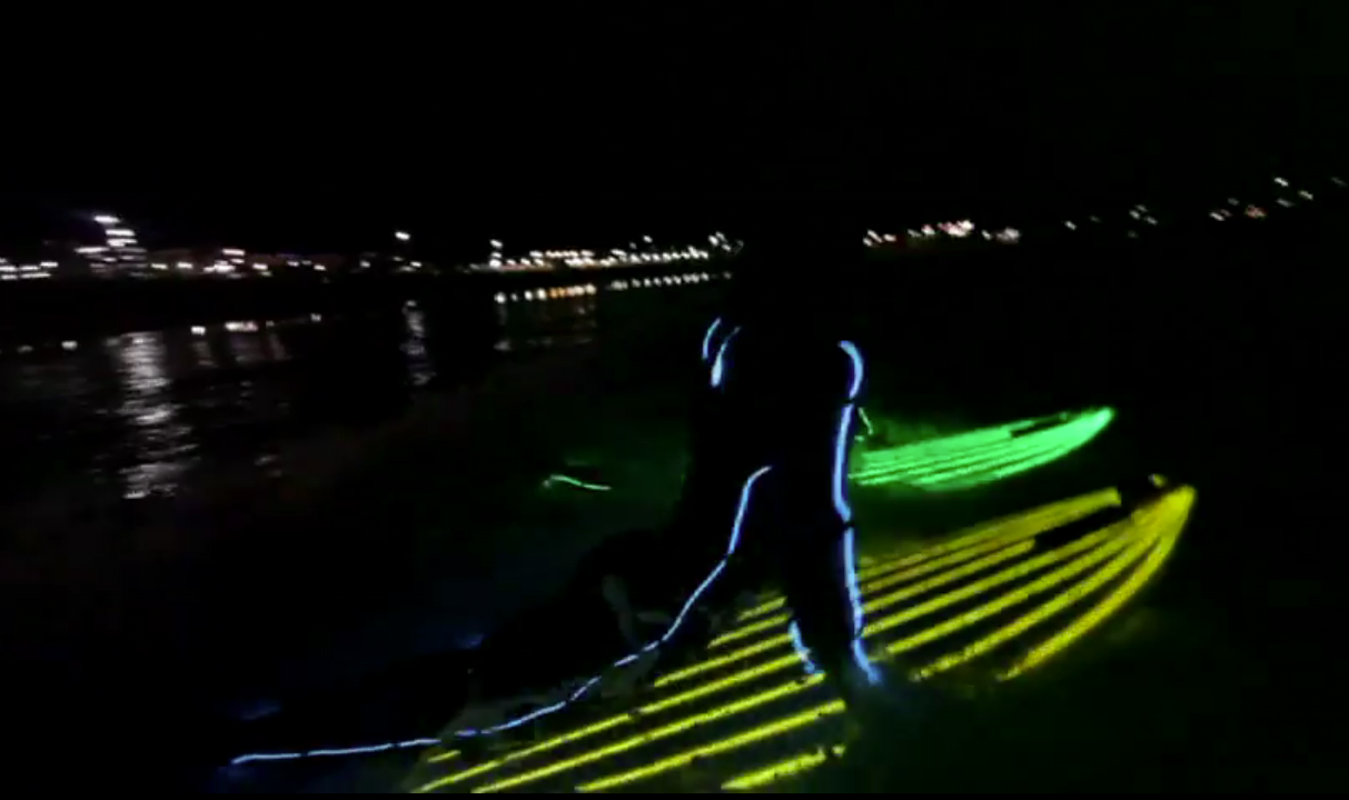 Neon Surfer