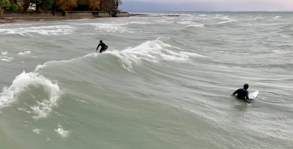 Wellenreiten Bodensee