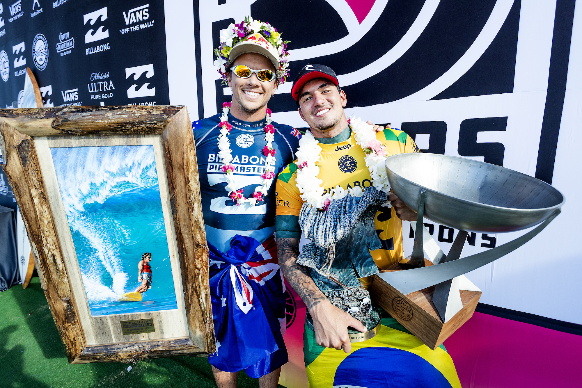 Gabriel Medina, Julian Wilson Gabriel Medina, Julian Wilson