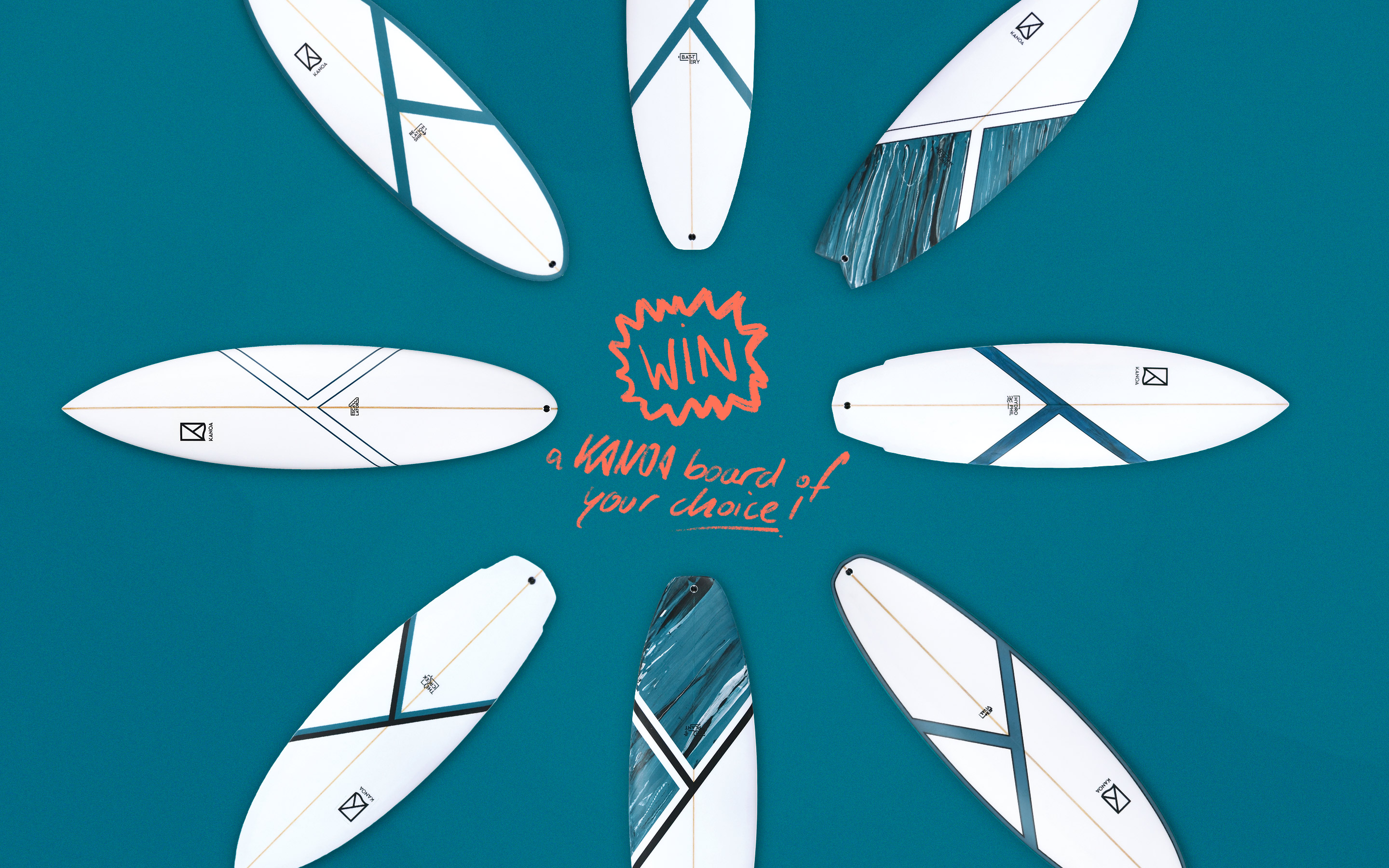 Win Kanoa Surfboard