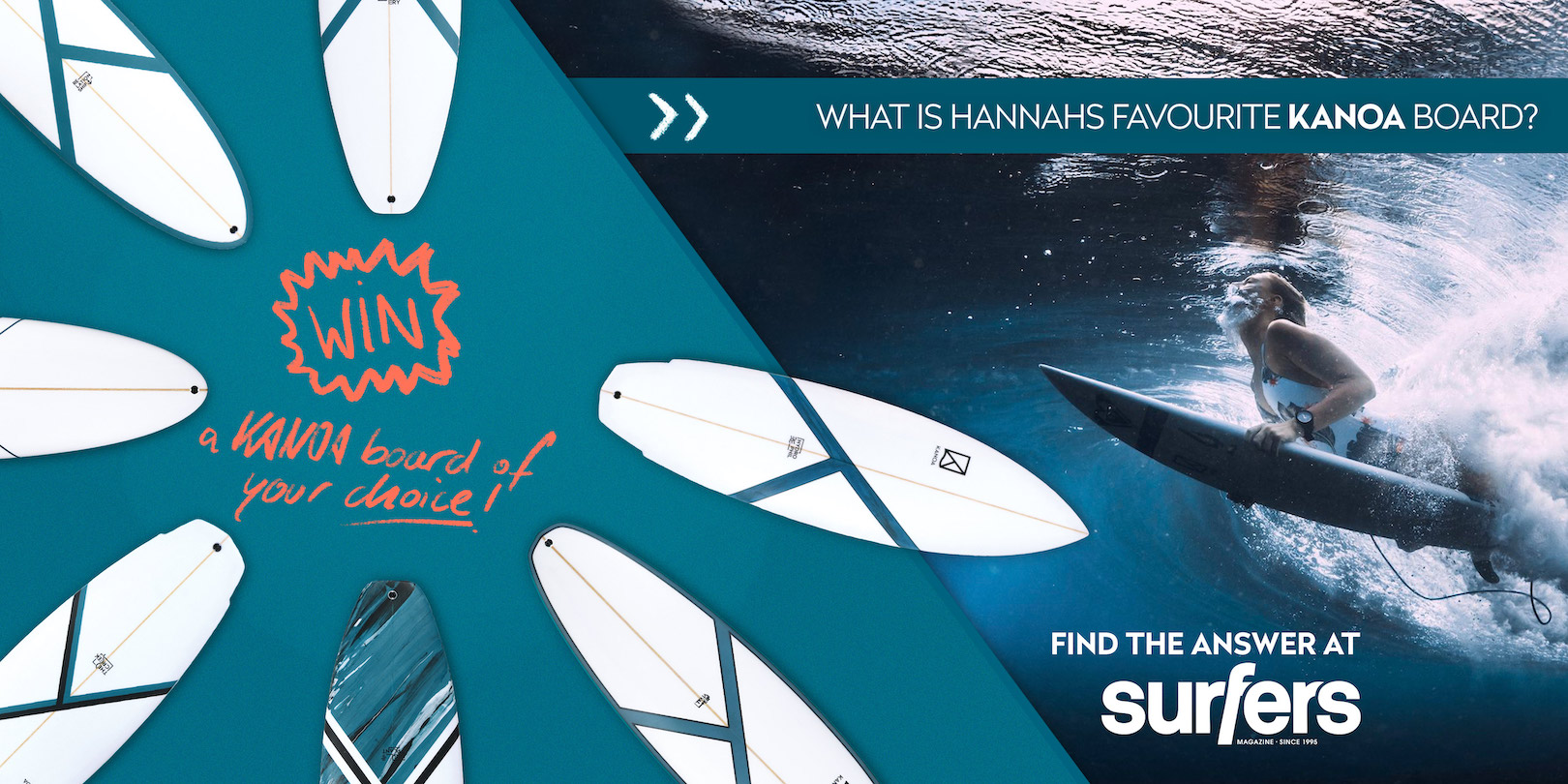 Win Kanoa Surfboard