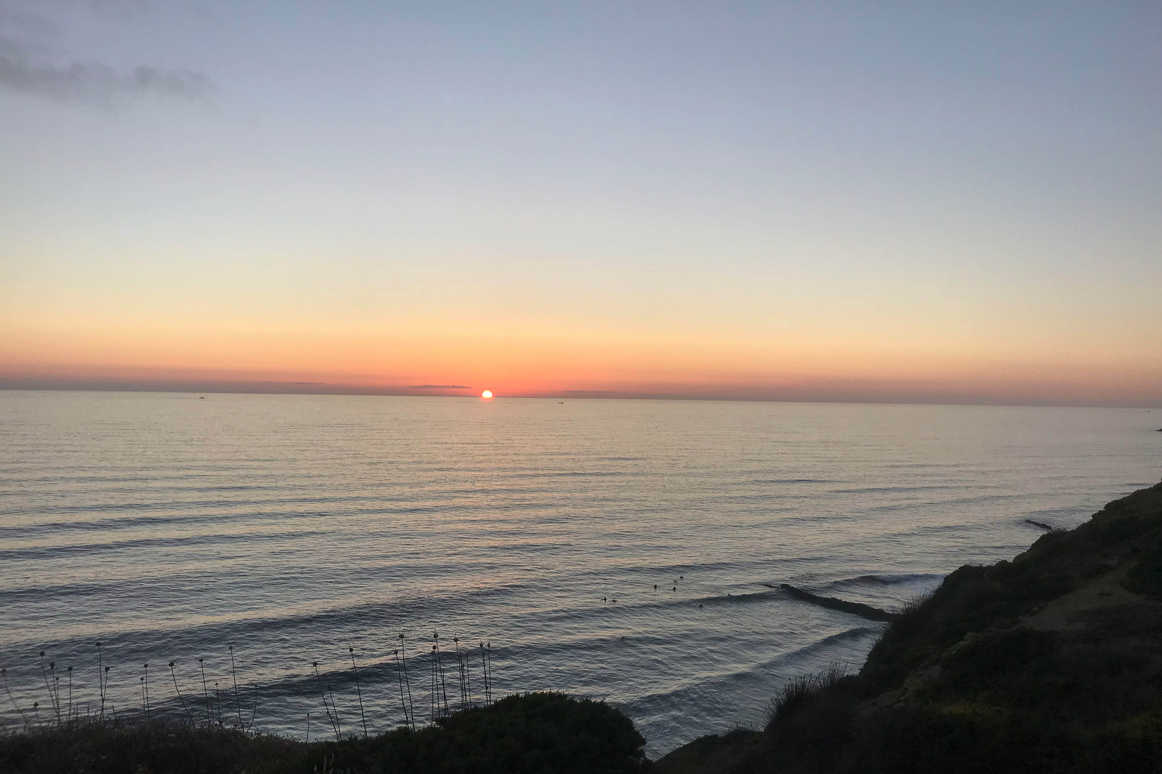 Sunset Surf in Limipikos. Sunset Surf in Limipicos.