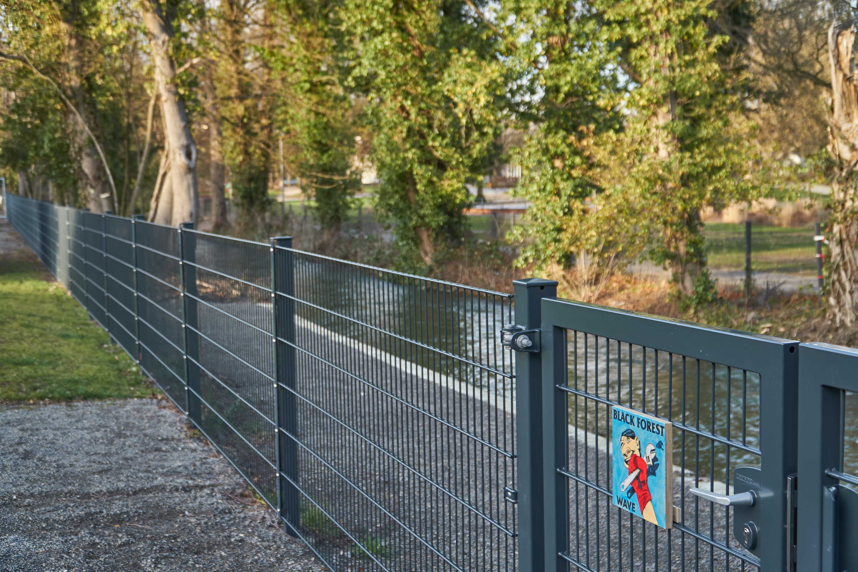 Schild Bauarbeiten an der Welle_©Project Cheezus