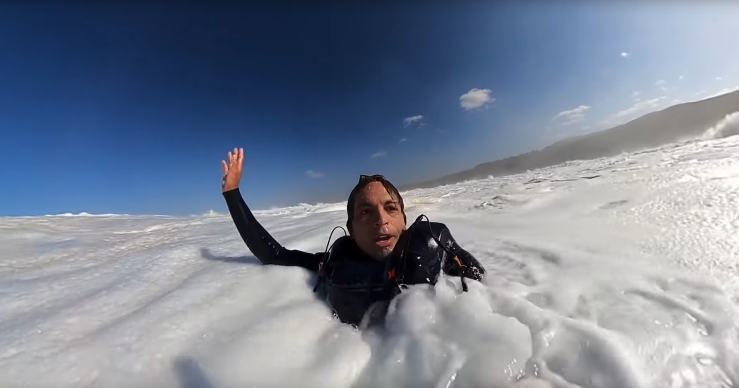 Kai Lenny Nazare Wipeout