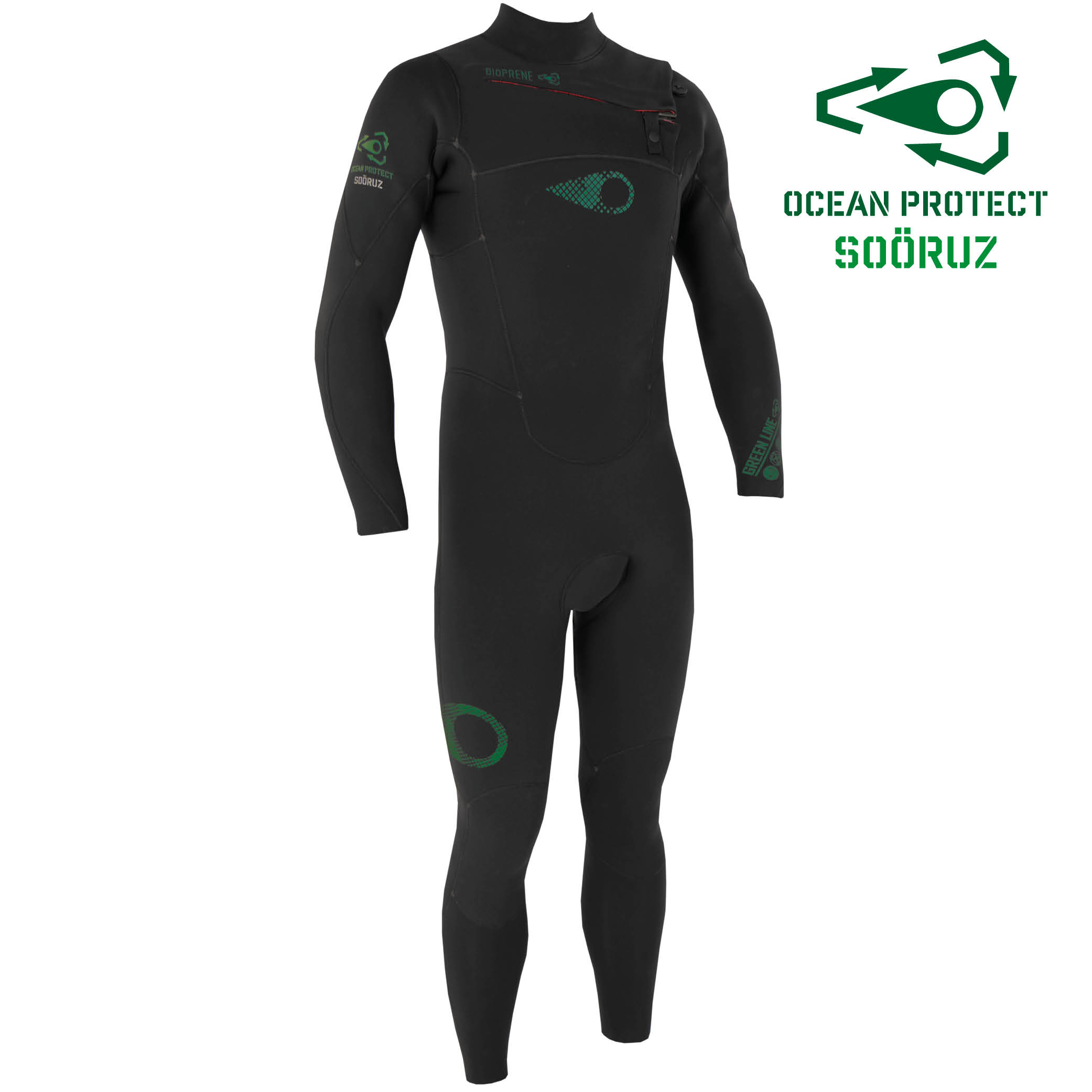 Soöruz Green Line Fullsuit Herren Wetsuit Soöruz Green Line Fullsuit Herren Wetsuit