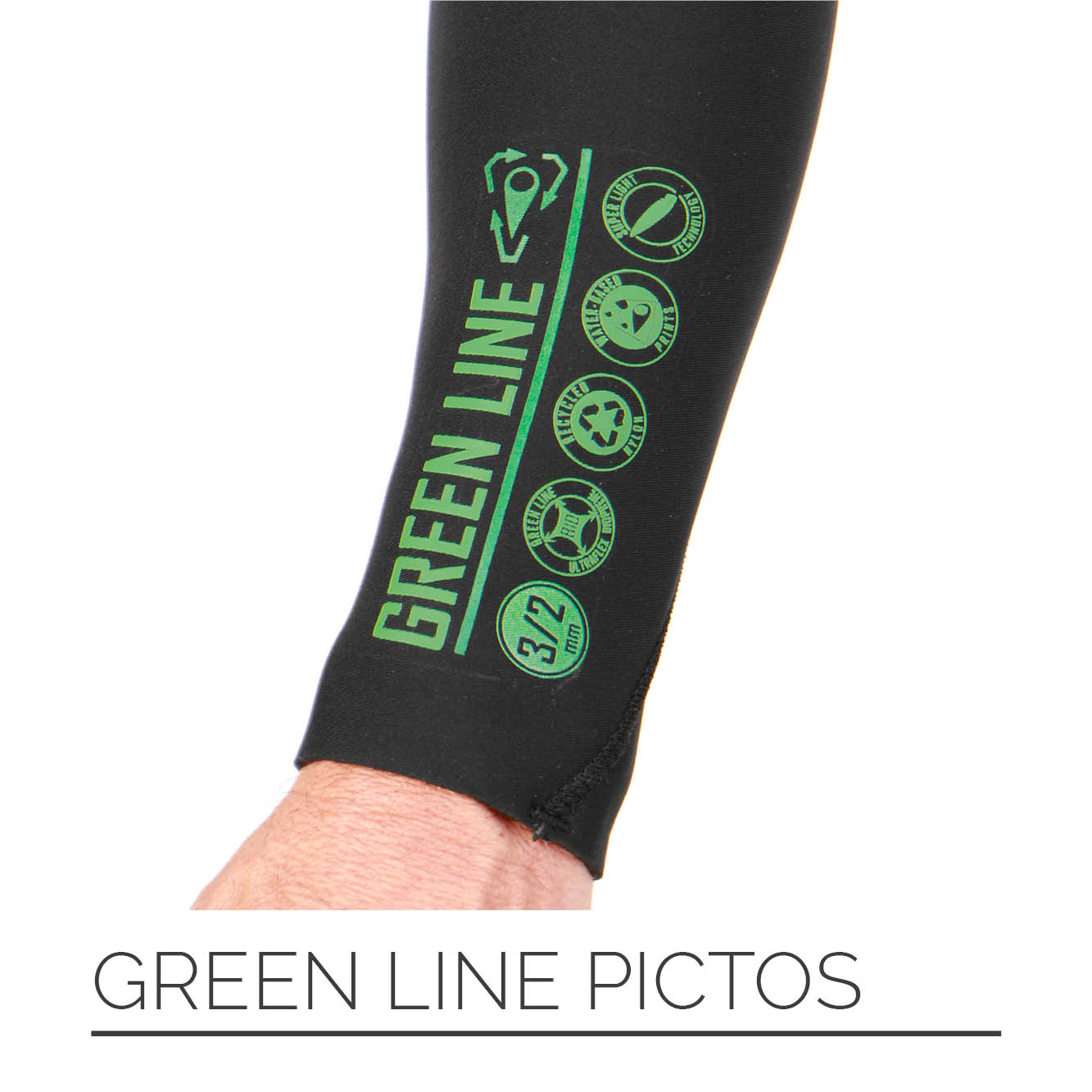 Soöruz Green Line Fullsuit Herren Wetsuit Soöruz Green Line Fullsuit Herren Wetsuit