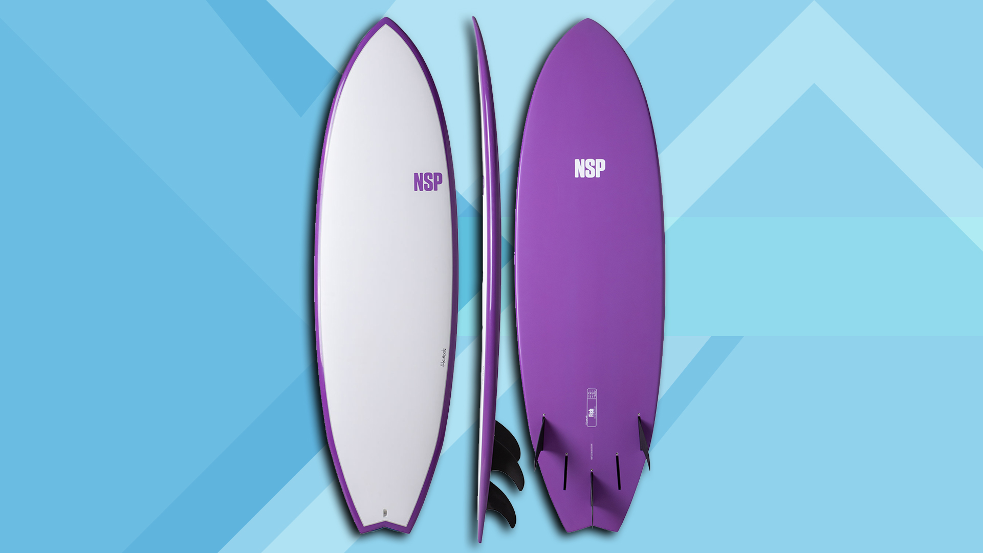 NSP Elements HDT Fish Surfboard