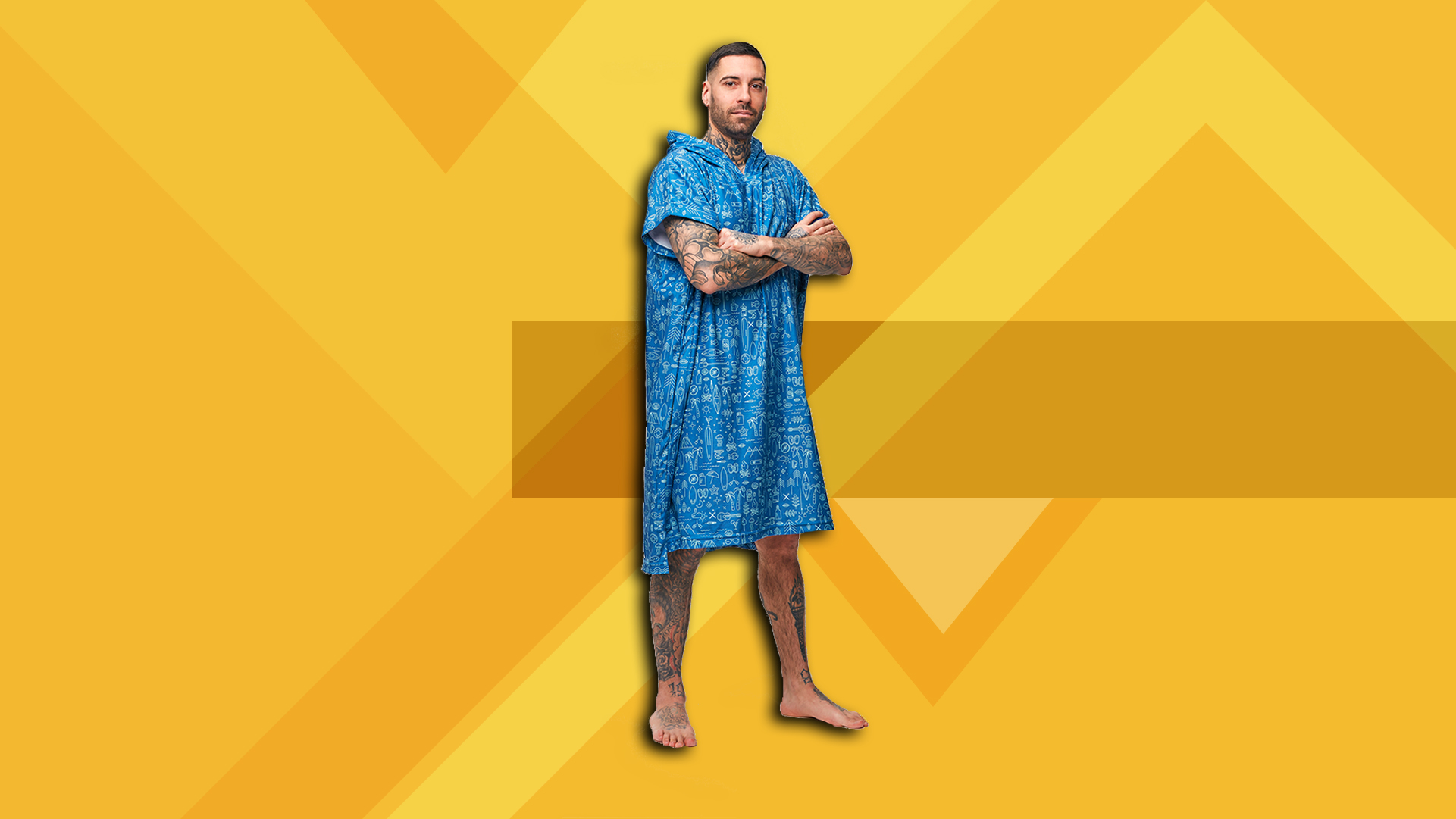 AFTER ESSENTIALS TRAVEL MARINE Poncho