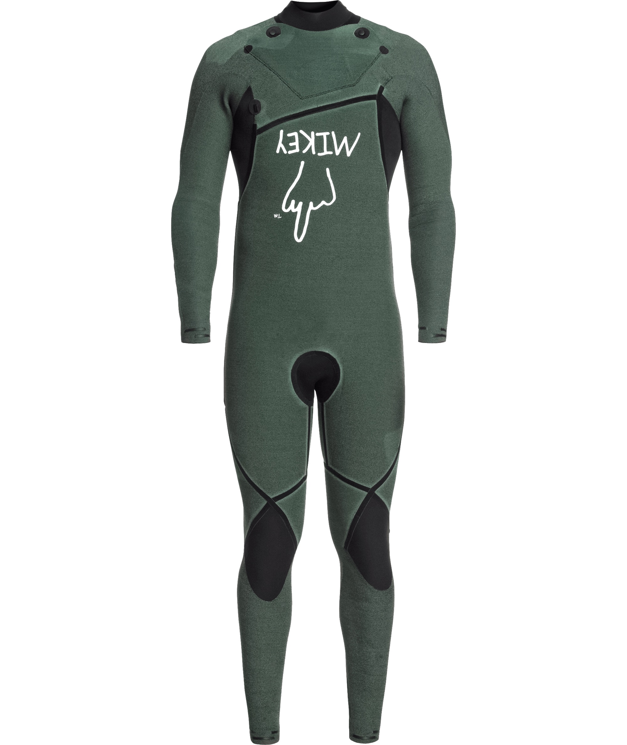 Quicksilver 4_3mm Highline Limited Monochrome Chest Zip