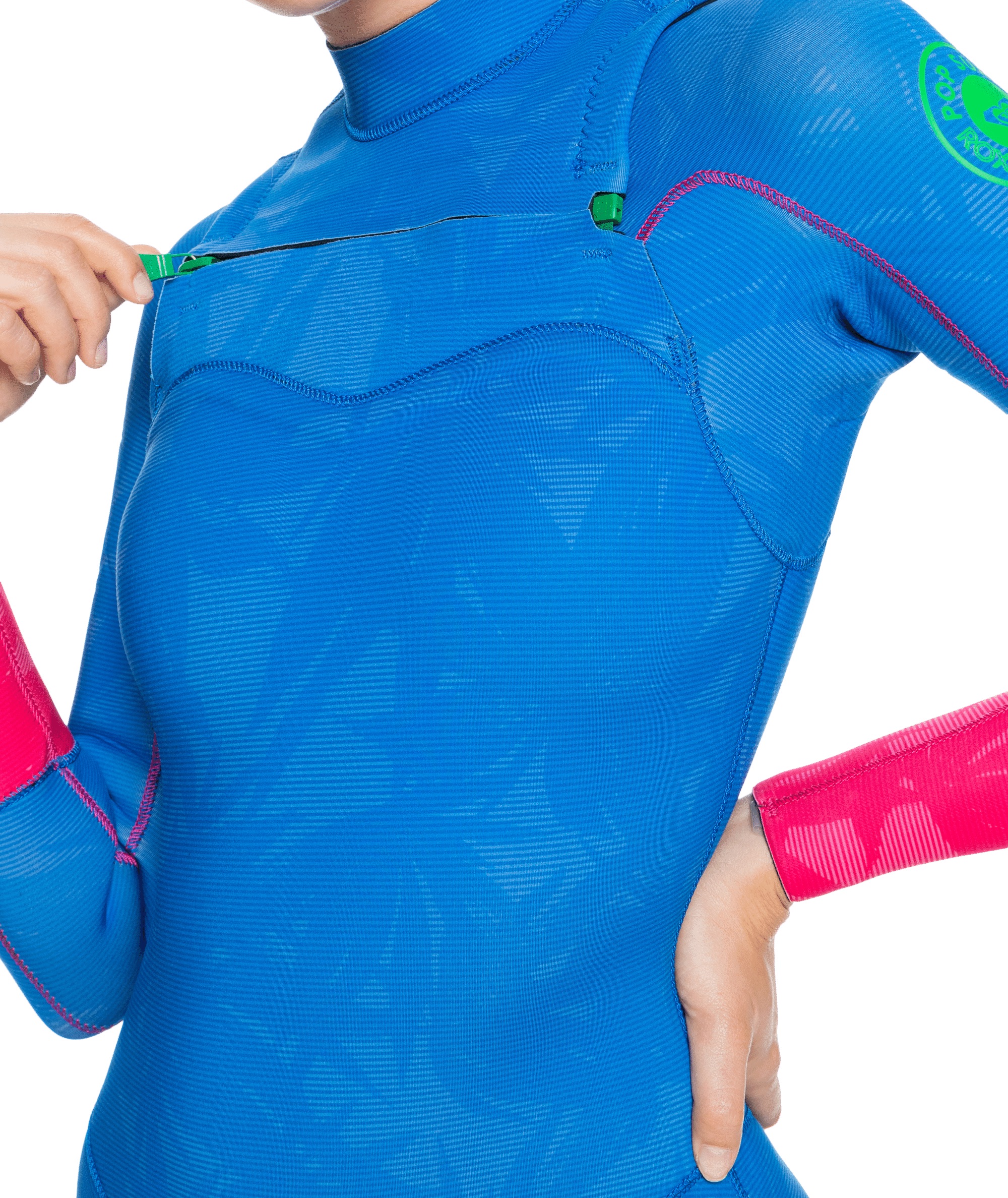 Roxy 3/2mm POP Surf Chest Zip Damen Wetsuit