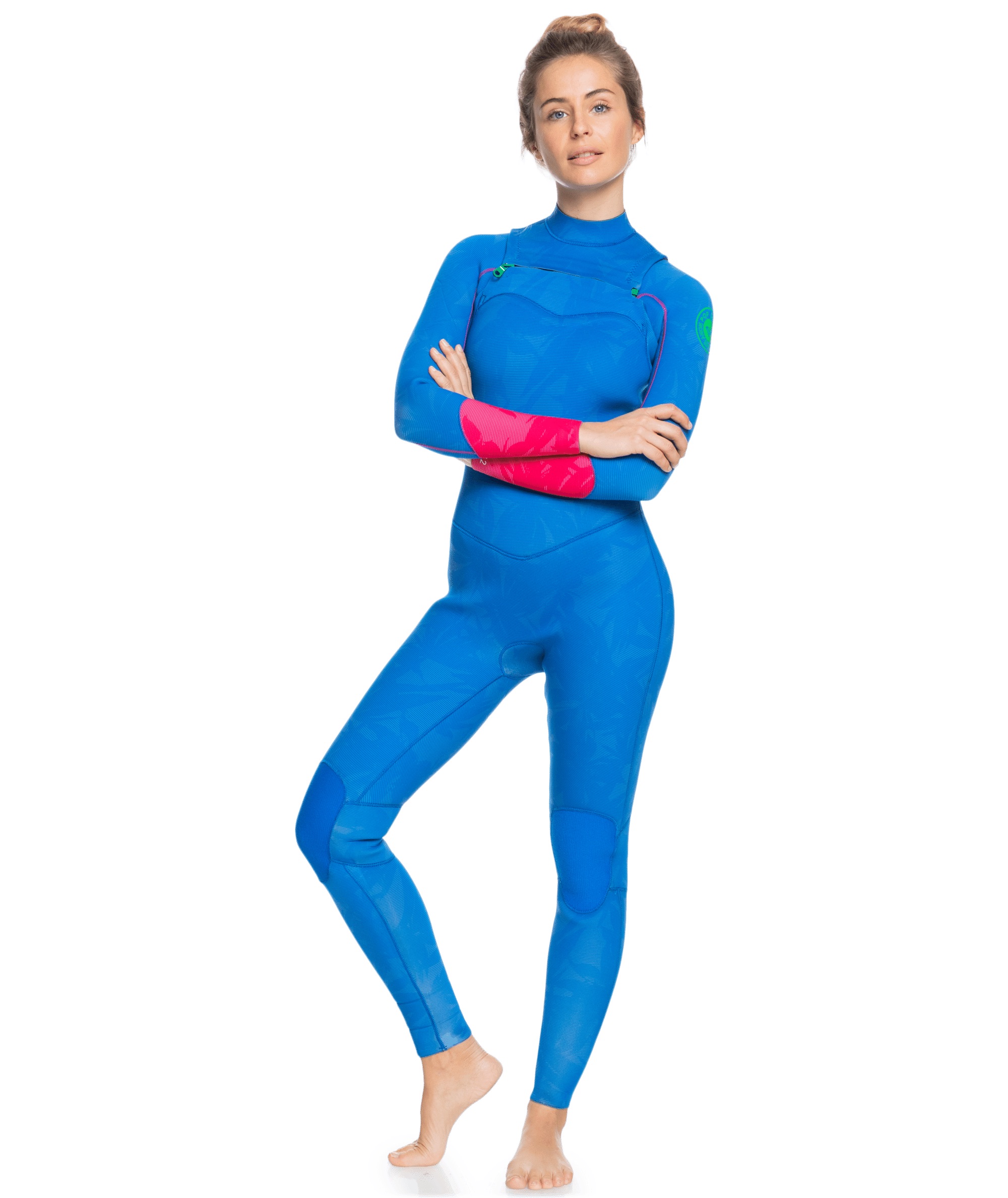 Roxy 3/2mm POP Surf Chest Zip Damen Wetsuit