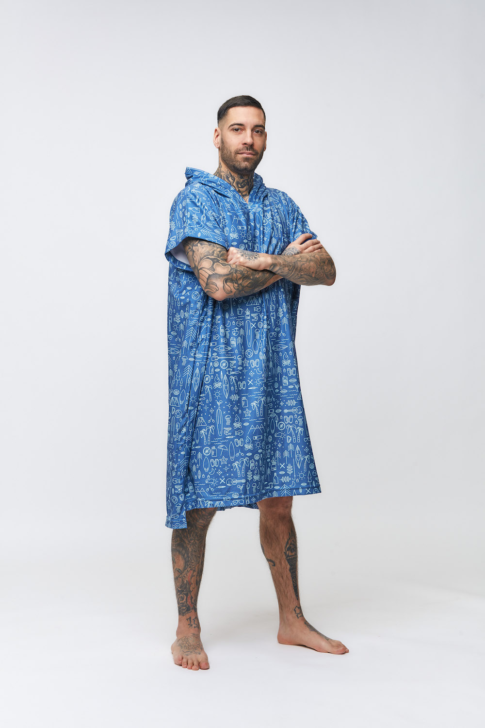 AFTER ESSENTIALS TRAVEL MARINE Poncho AFTER ESSENTIALS TRAVEL MARINE Poncho