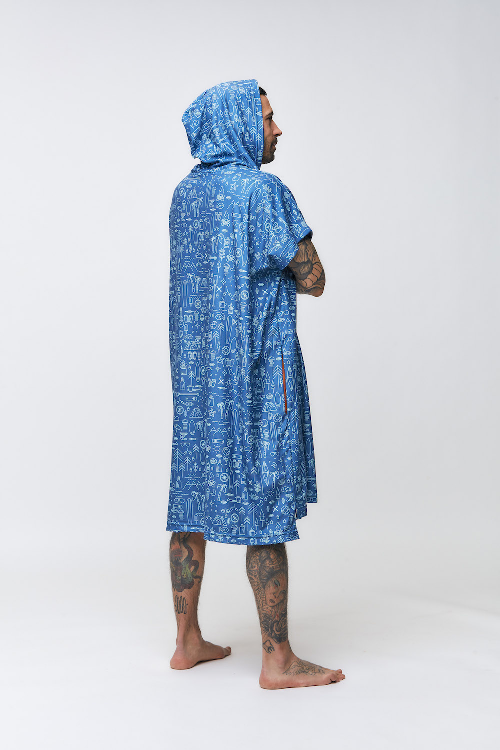 AFTER ESSENTIALS TRAVEL MARINE Poncho AFTER ESSENTIALS TRAVEL MARINE Poncho