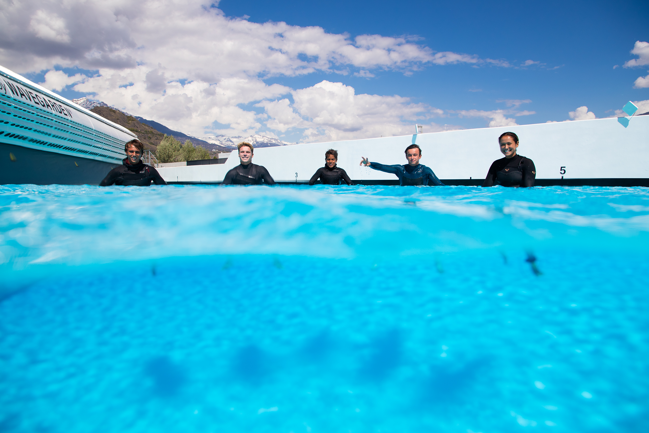 Crew at Alaia Bay Quicksilver Crew at Alaia Bay