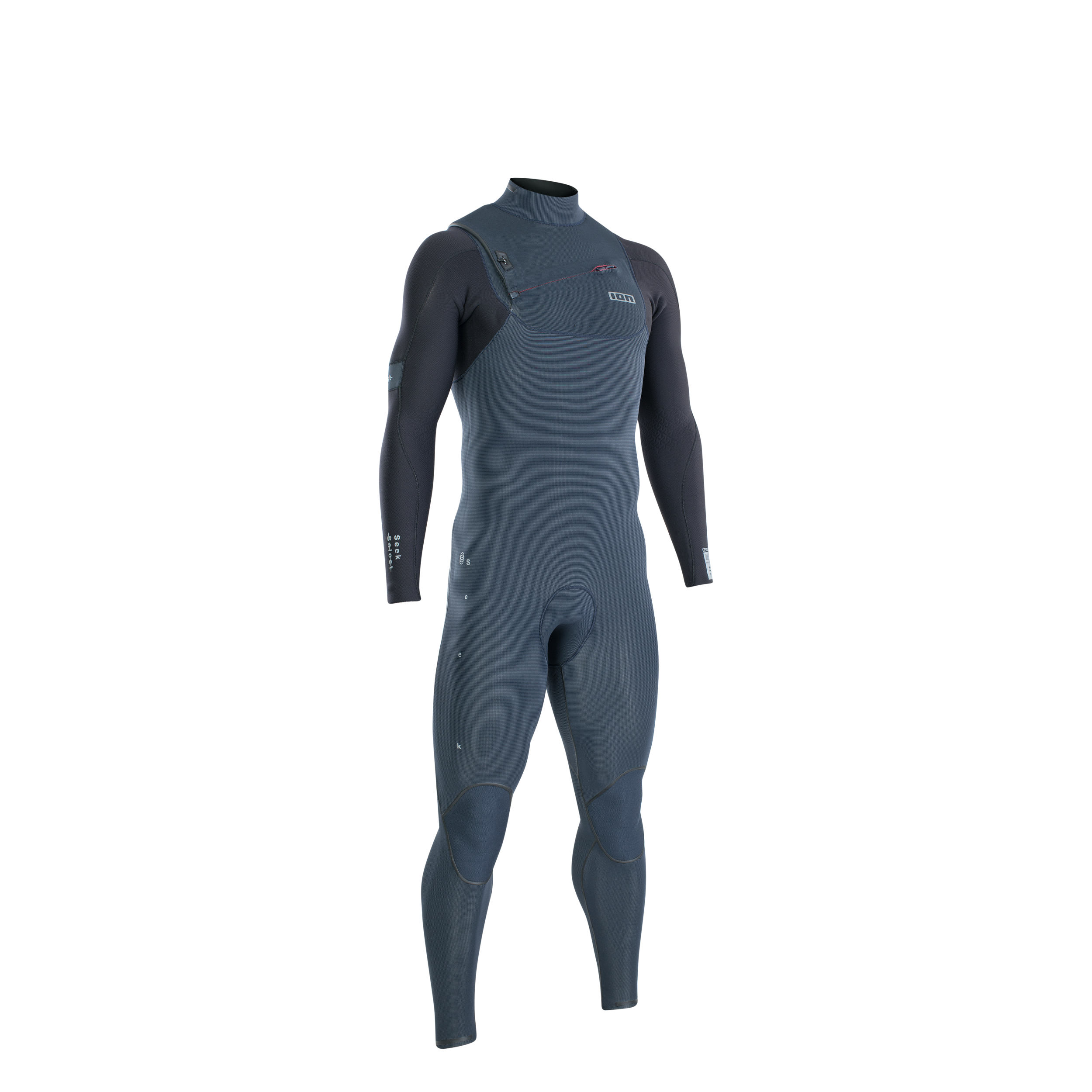 48222-4459+ION-Wetsuit Seek Select 4_3 Front Zip men+01+773 deep-sea+front