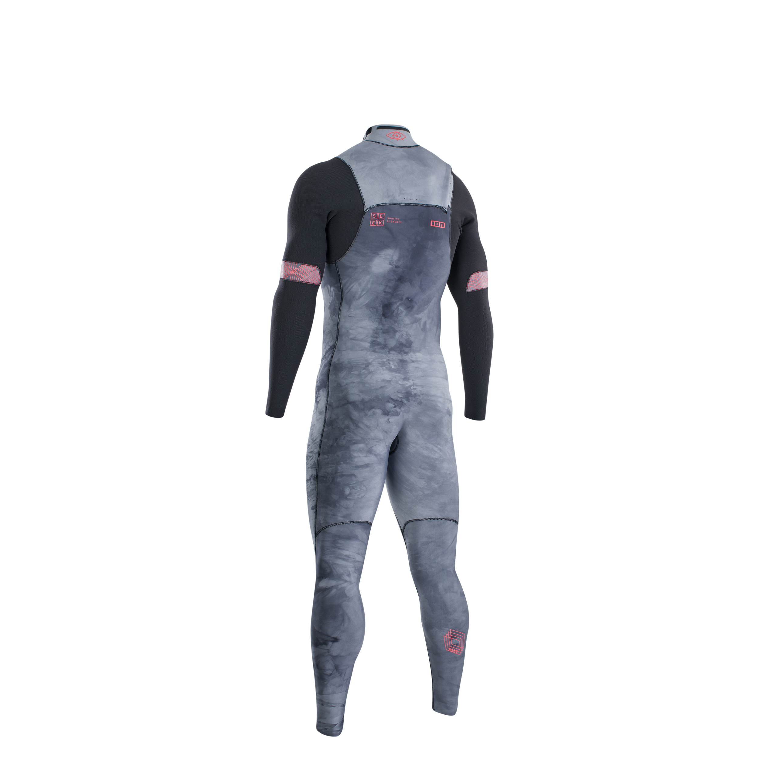 48222-4467+ION-Wetsuit Seek Amp 4_3 Front Zip men+10+259 tiedye-ltd-grey+back