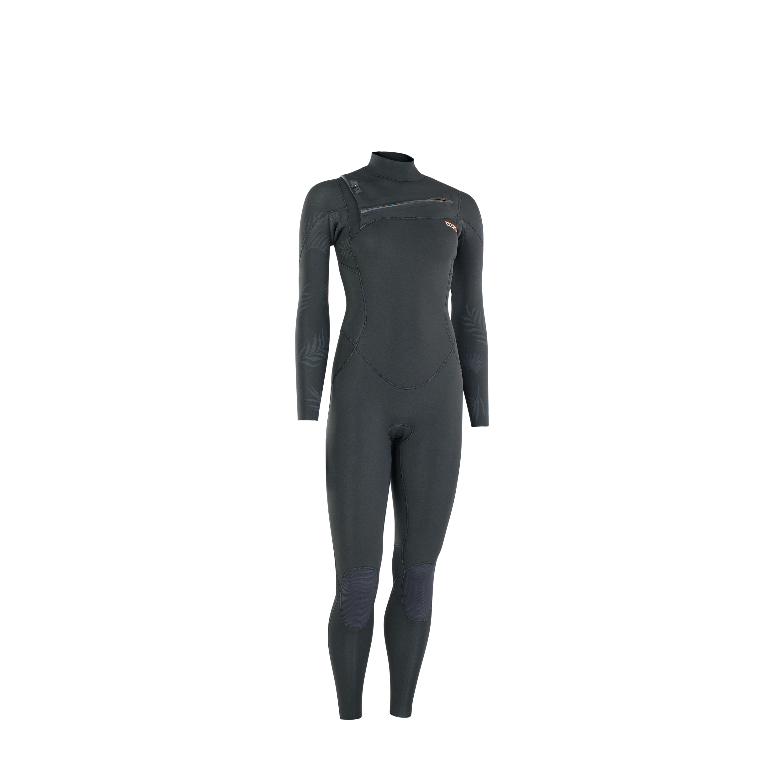 48223-4536+ION-Wetsuit Amaze Core 4_3 Front Zip women+01+900 black+front
