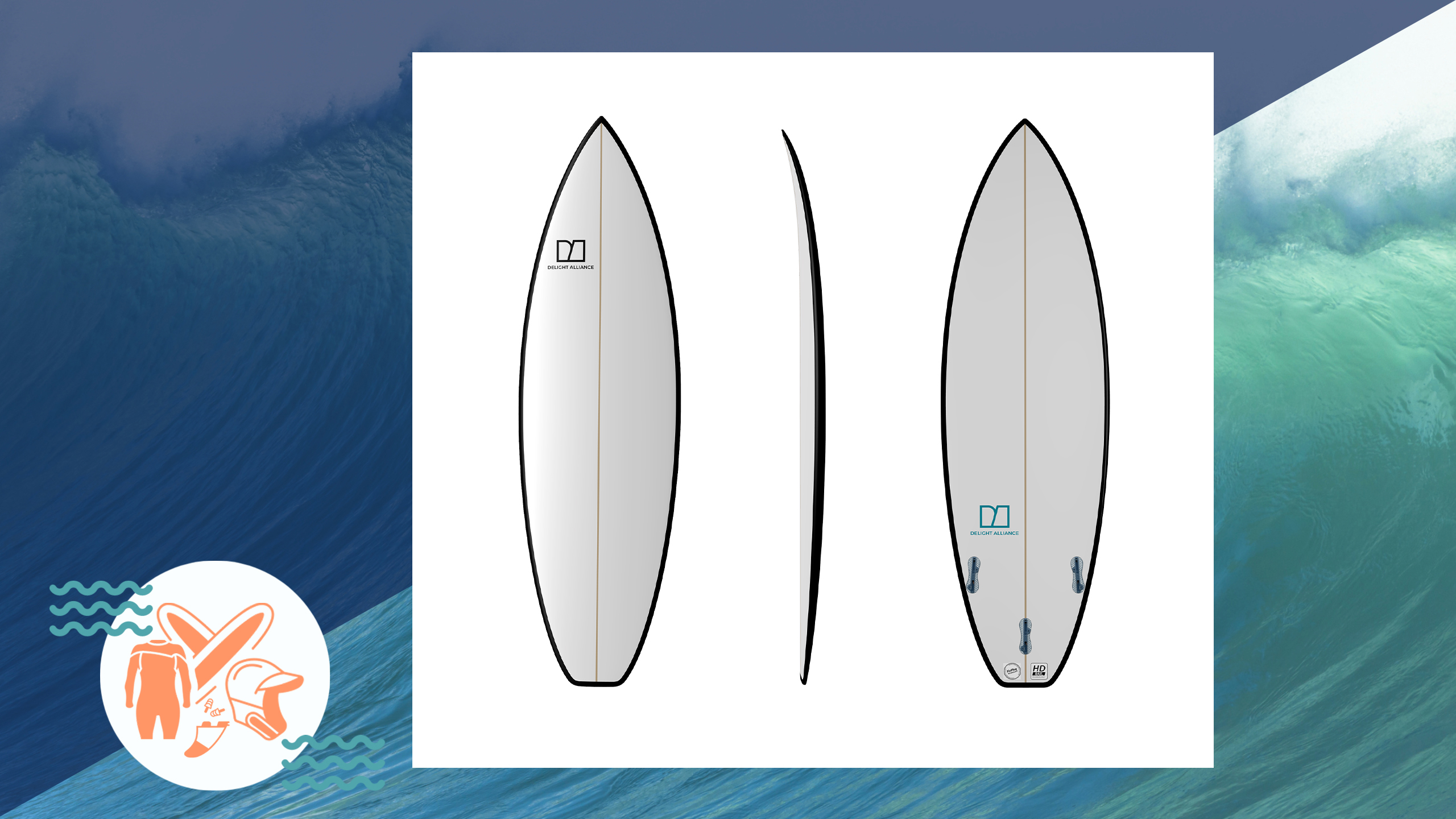 Delight Alliance - Stash Surfboard