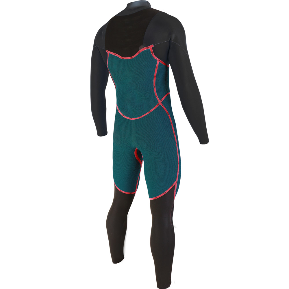 SOÖRUZ Wetsuits -FIGHTER Chest-zip Red - Men SOÖRUZ Wetsuits -FIGHTER Chest-zip Red - Men
