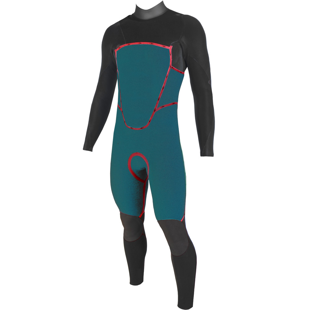 SOÖRUZ Wetsuits -FIGHTER Chest-zip Red - Men SOÖRUZ Wetsuits -FIGHTER Chest-zip Red - Men