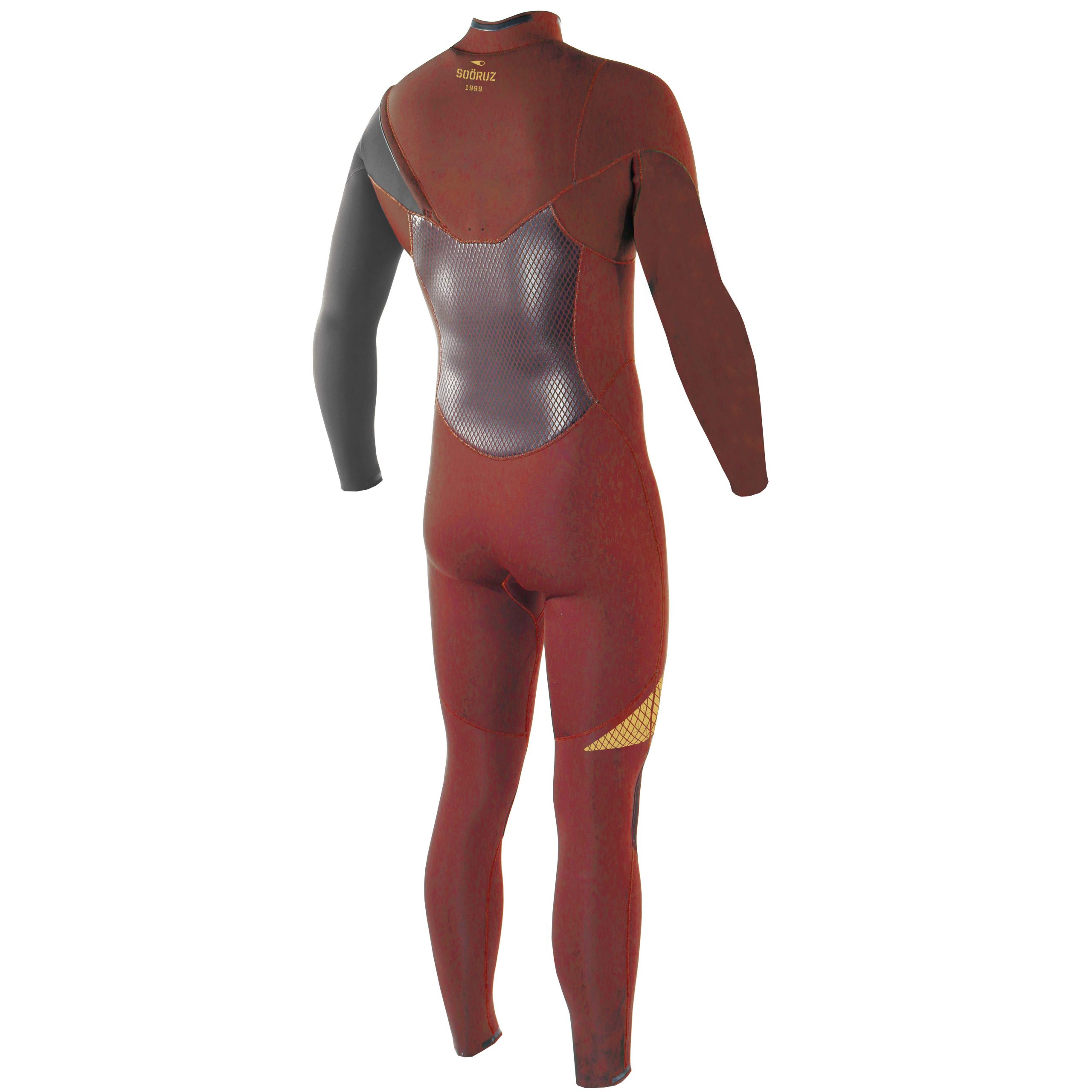 SOÖRUZ Wetsuits -FIGHTER Chest-zip Red - Men SOÖRUZ Wetsuits -FIGHTER Chest-zip Red - Men