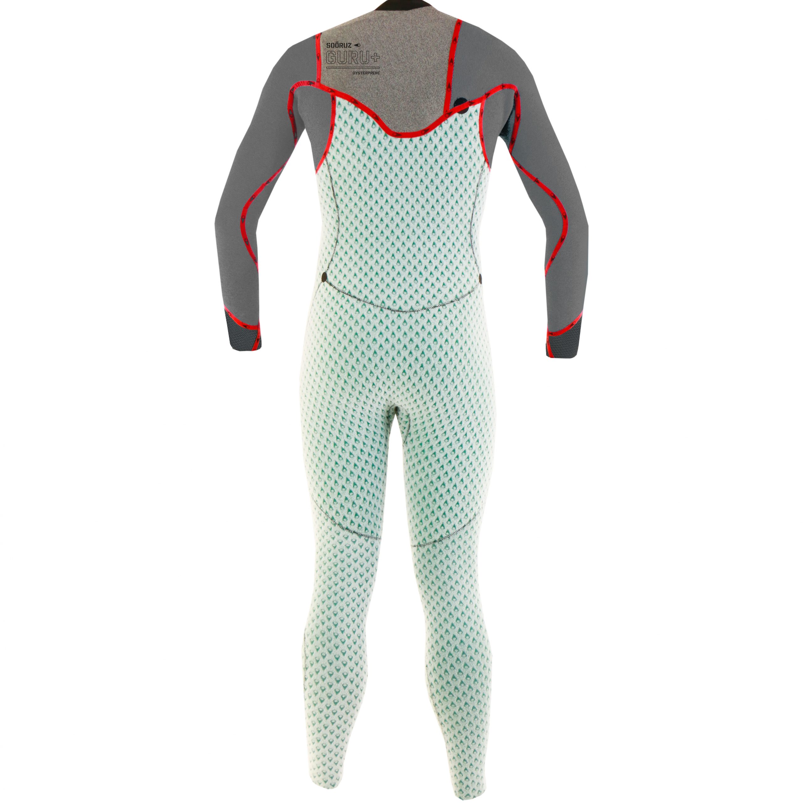 SOÖRUZ Wetsuits - GURU + Chest-zip Black - Men